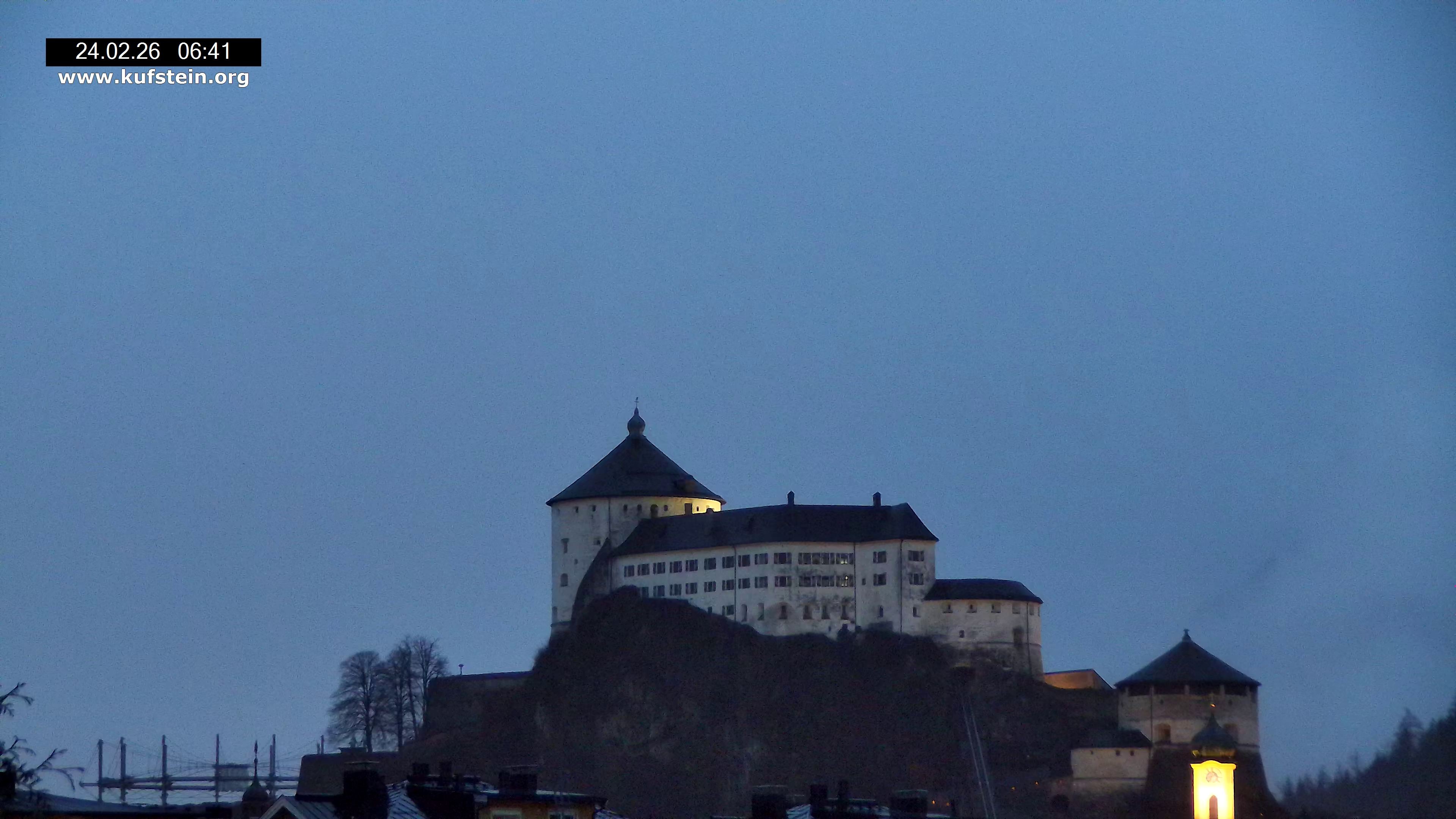 Archiv Foto Webcam Festung Kufstein