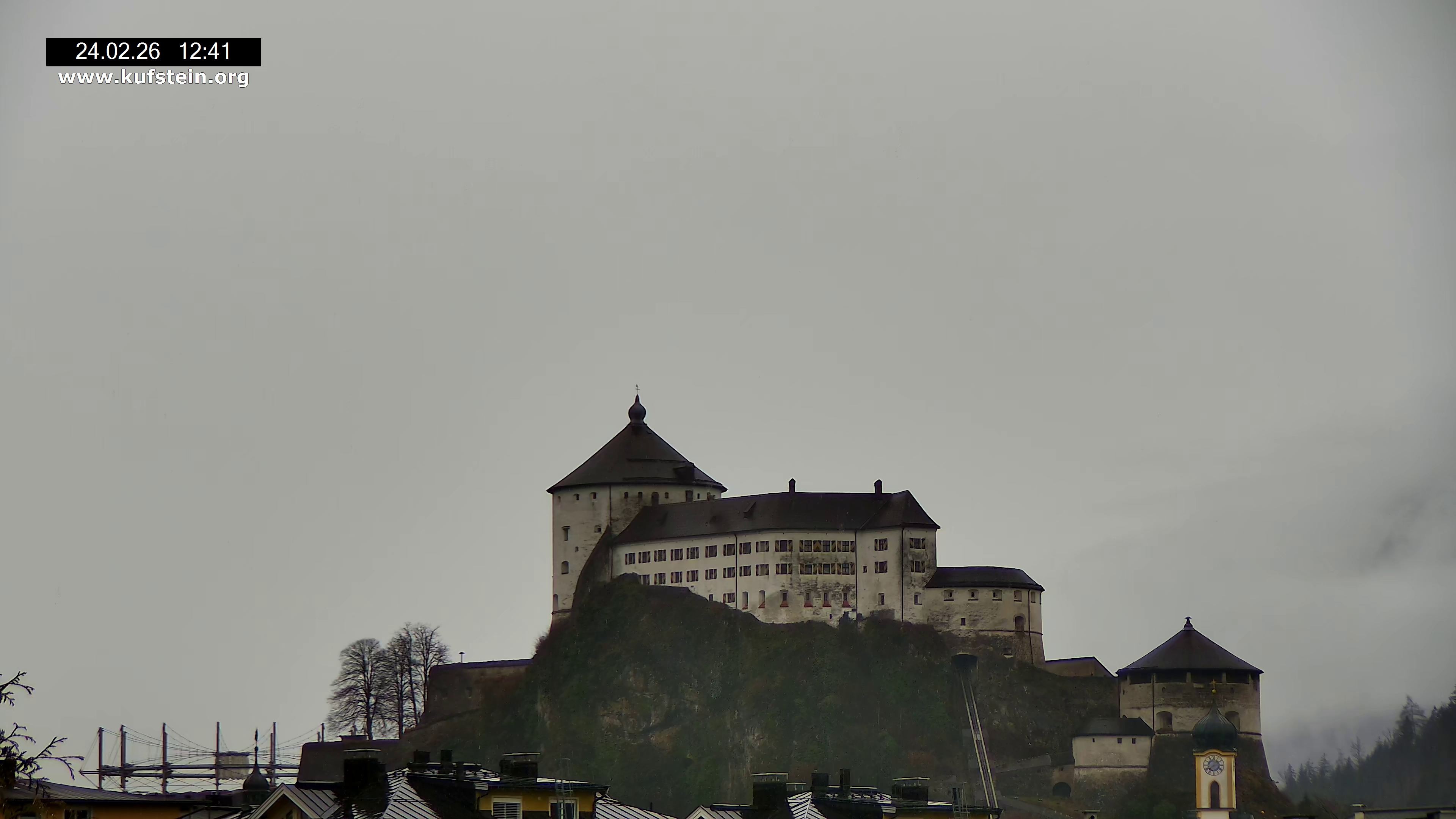 Archiv Foto Webcam Festung Kufstein