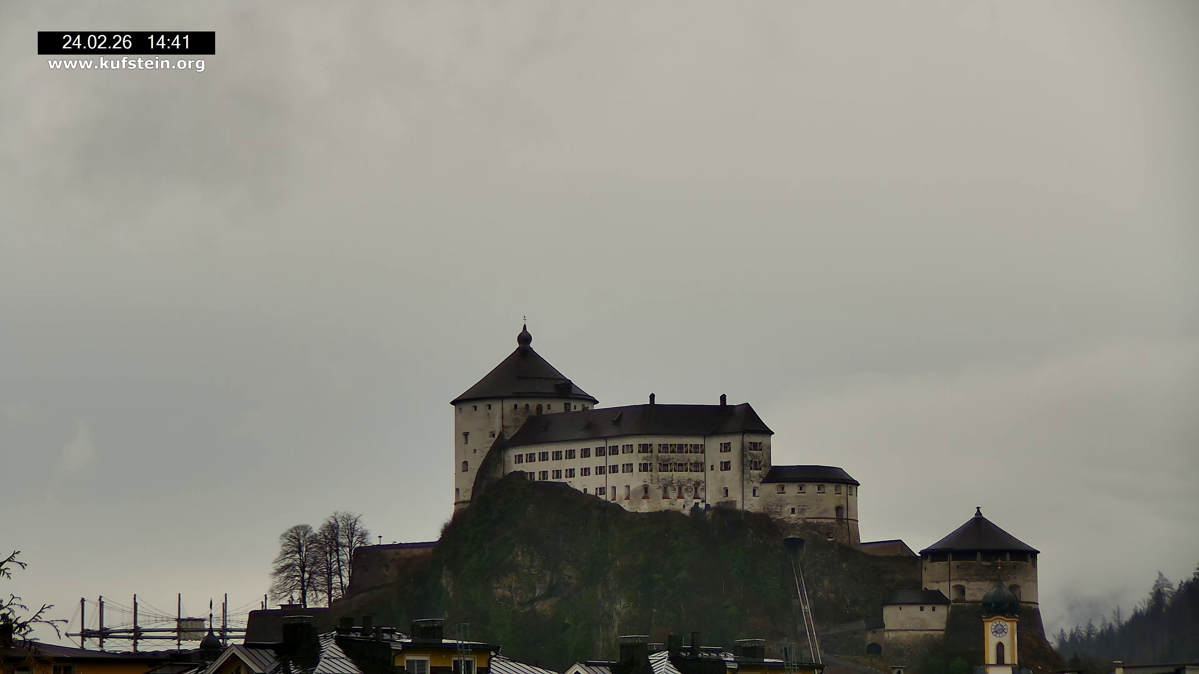 Archiv Foto Webcam Festung Kufstein