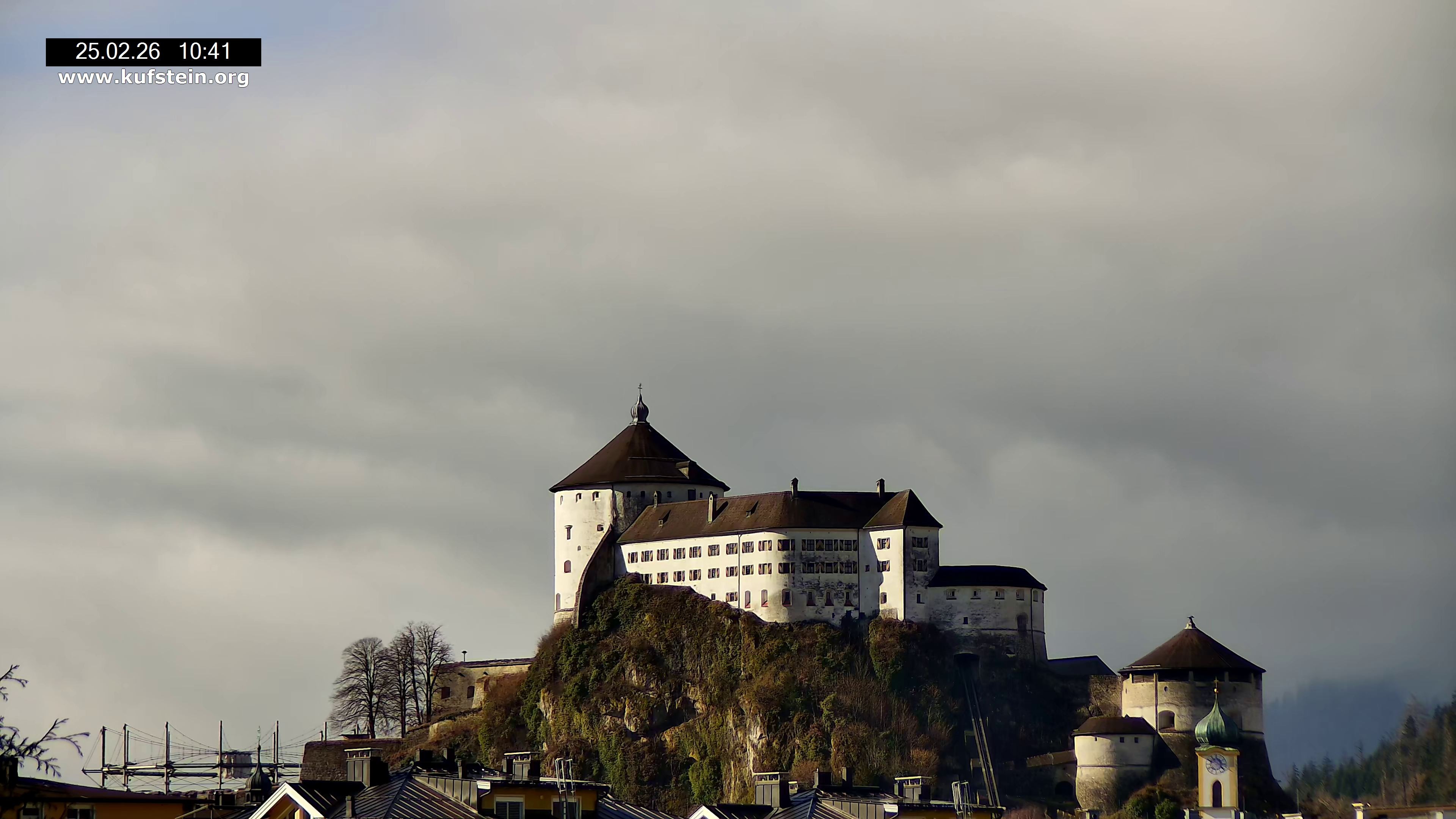 Archiv Foto Webcam Festung Kufstein