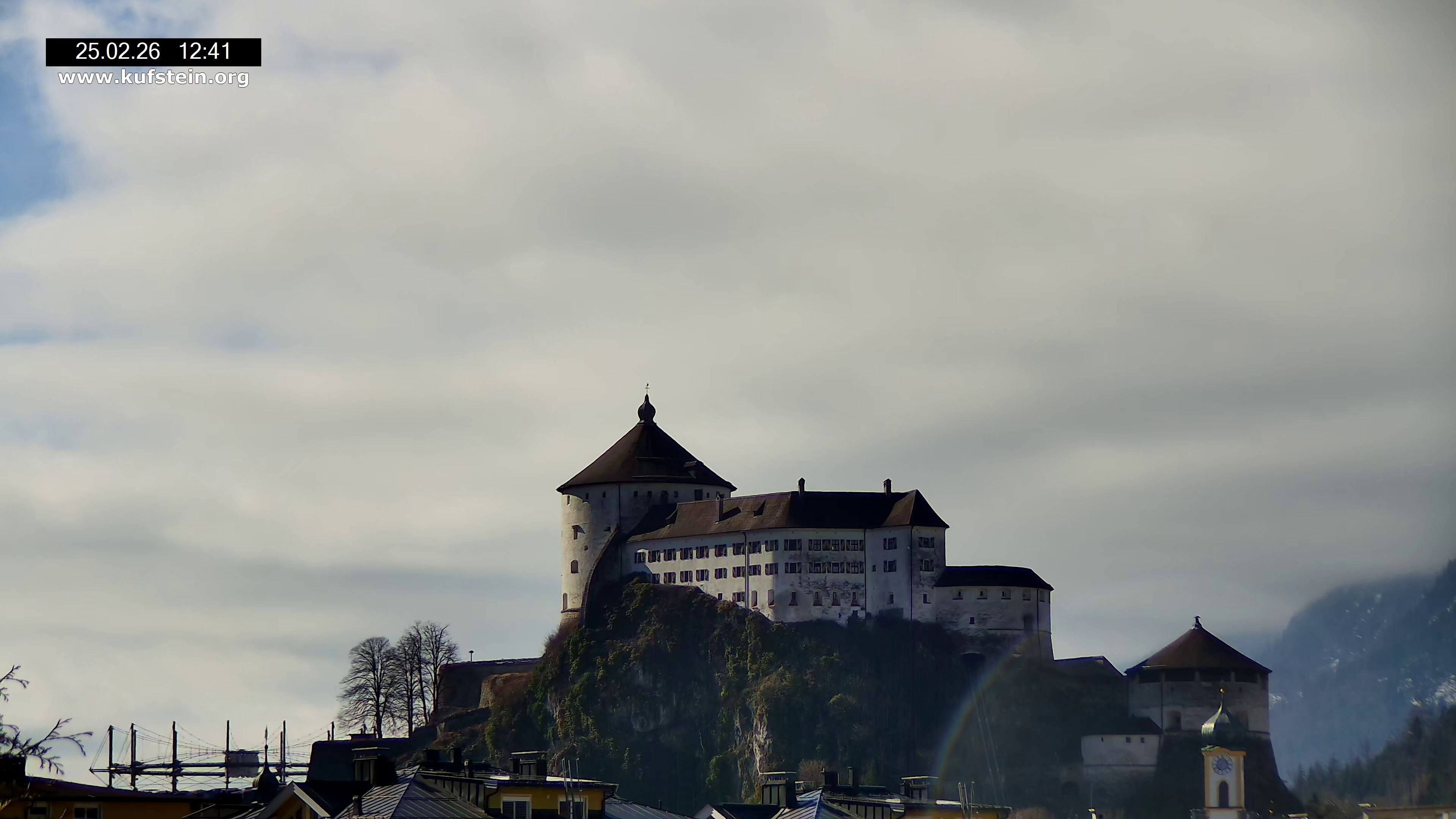 Archiv Foto Webcam Festung Kufstein
