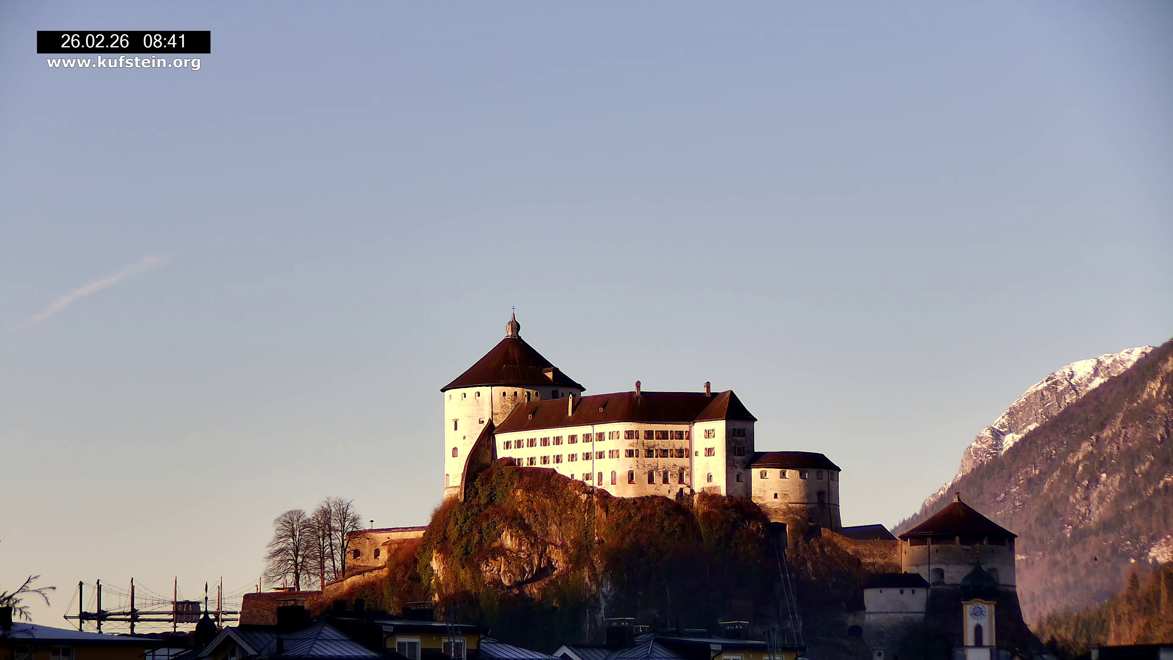 Archived image Webcam Kufstein Fortress