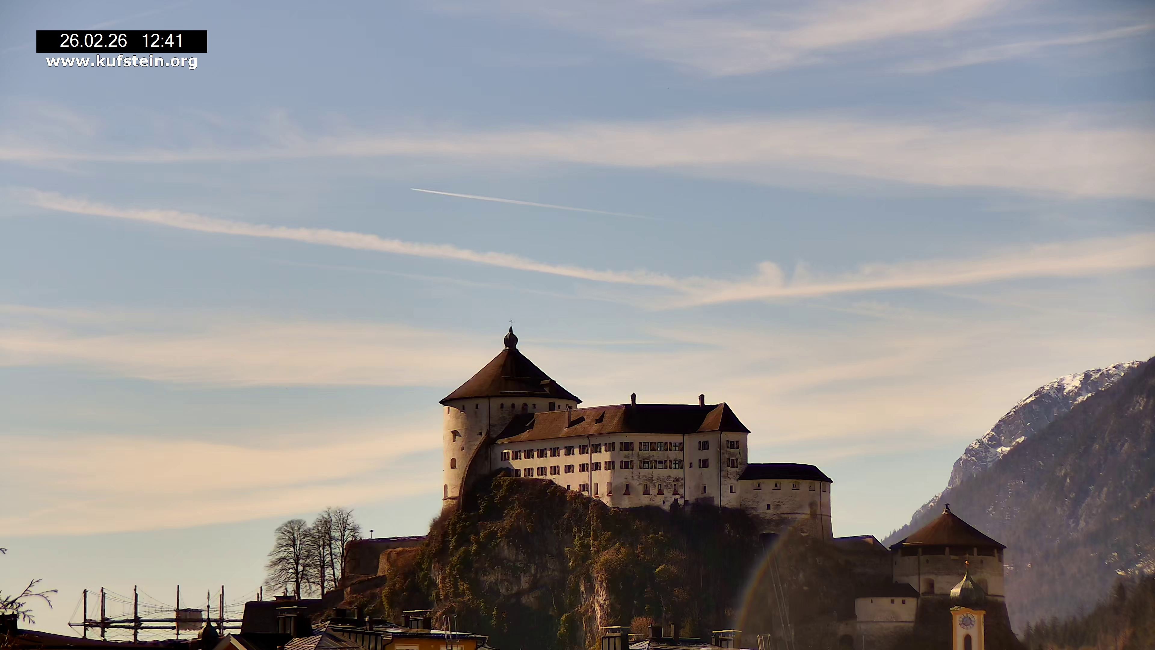 Archived image Webcam Kufstein Fortress