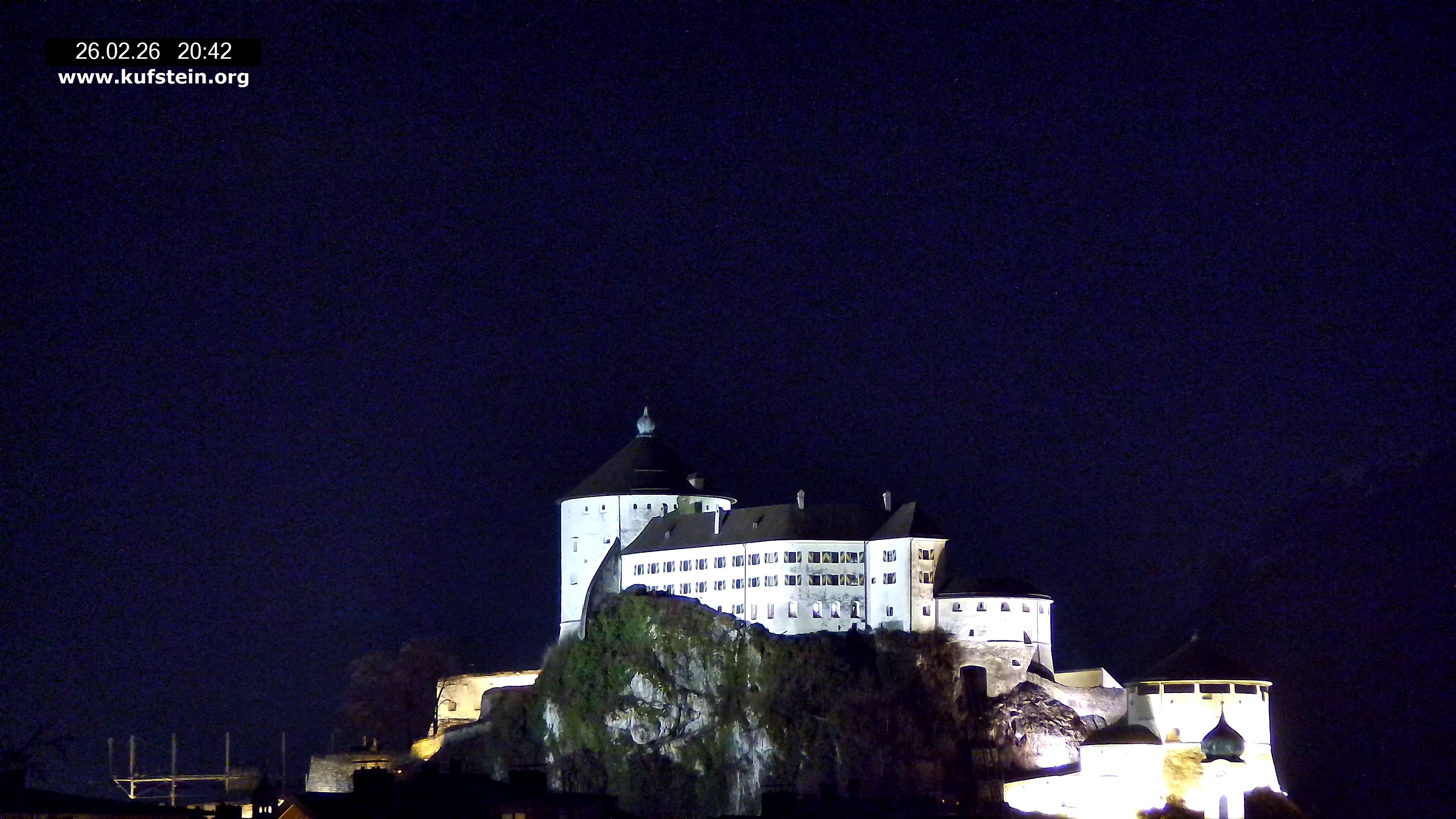Archived image Webcam Kufstein Fortress