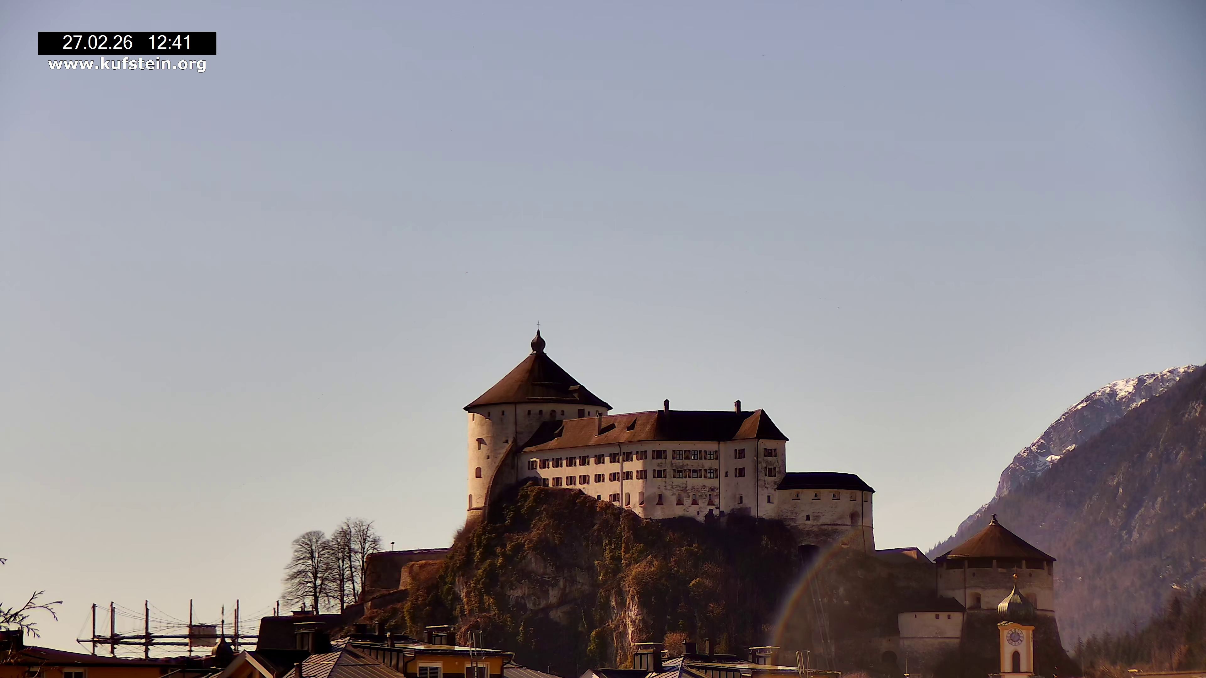 Archiv Foto Webcam Festung Kufstein
