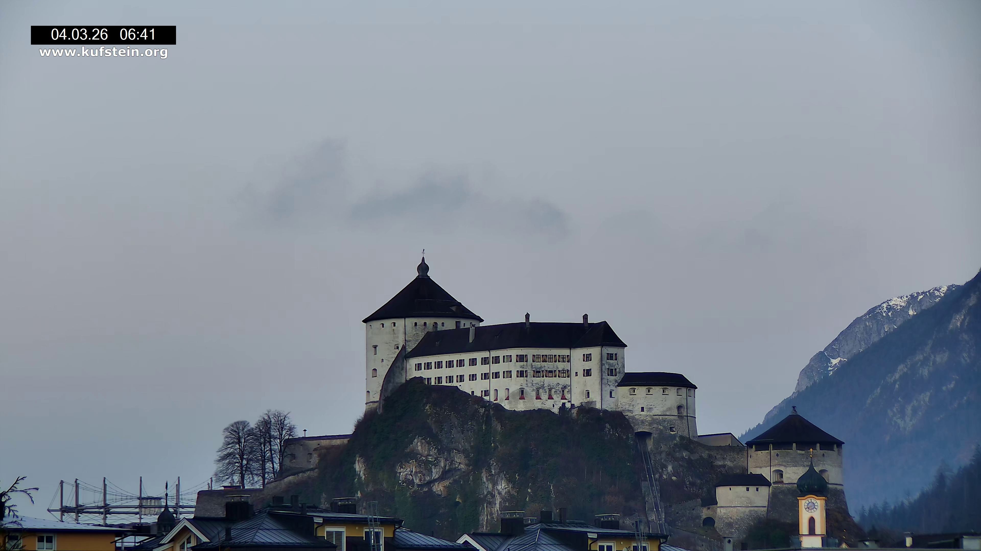 Archiv Foto Webcam Festung Kufstein