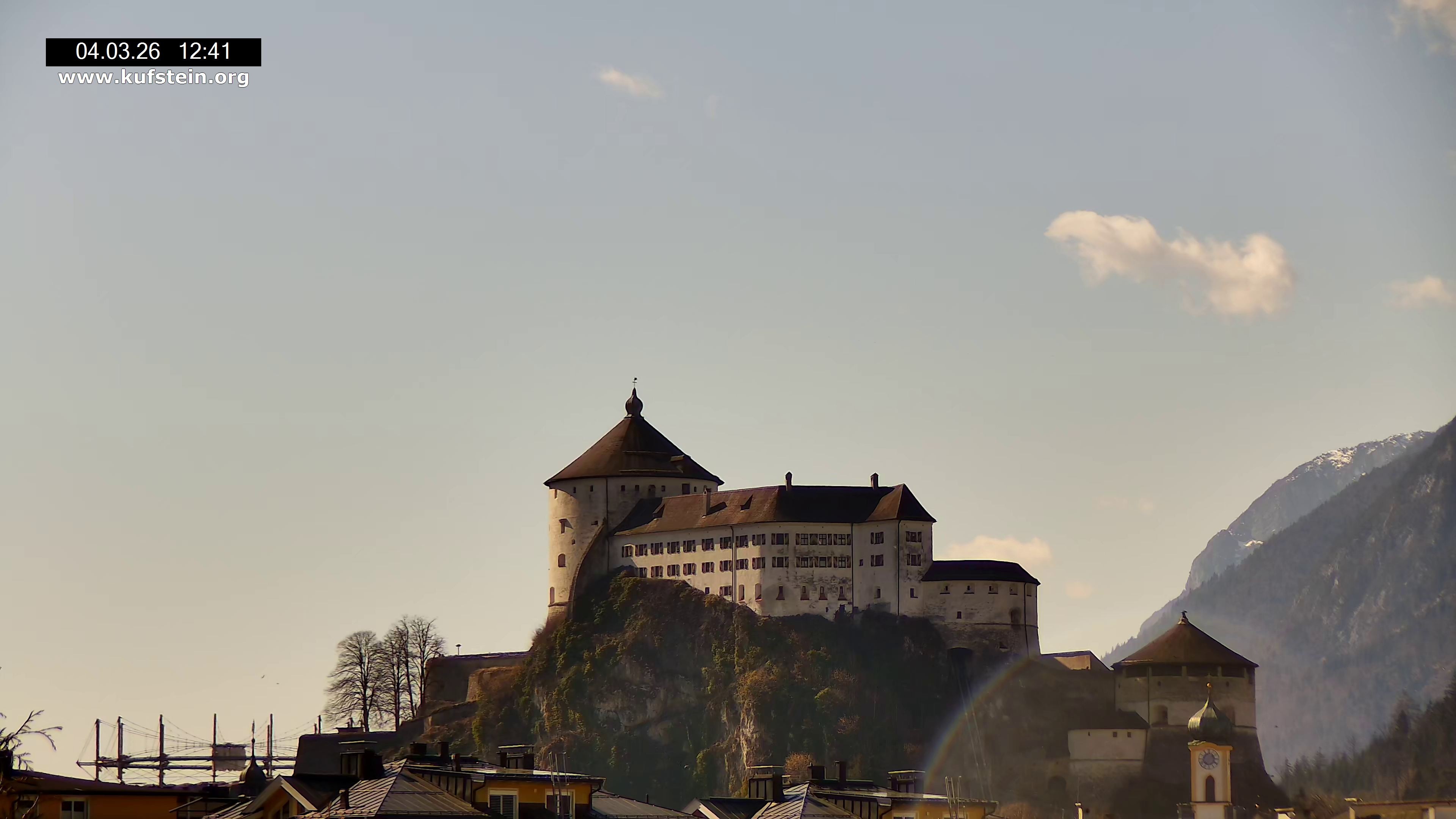 Archiv Foto Webcam Festung Kufstein
