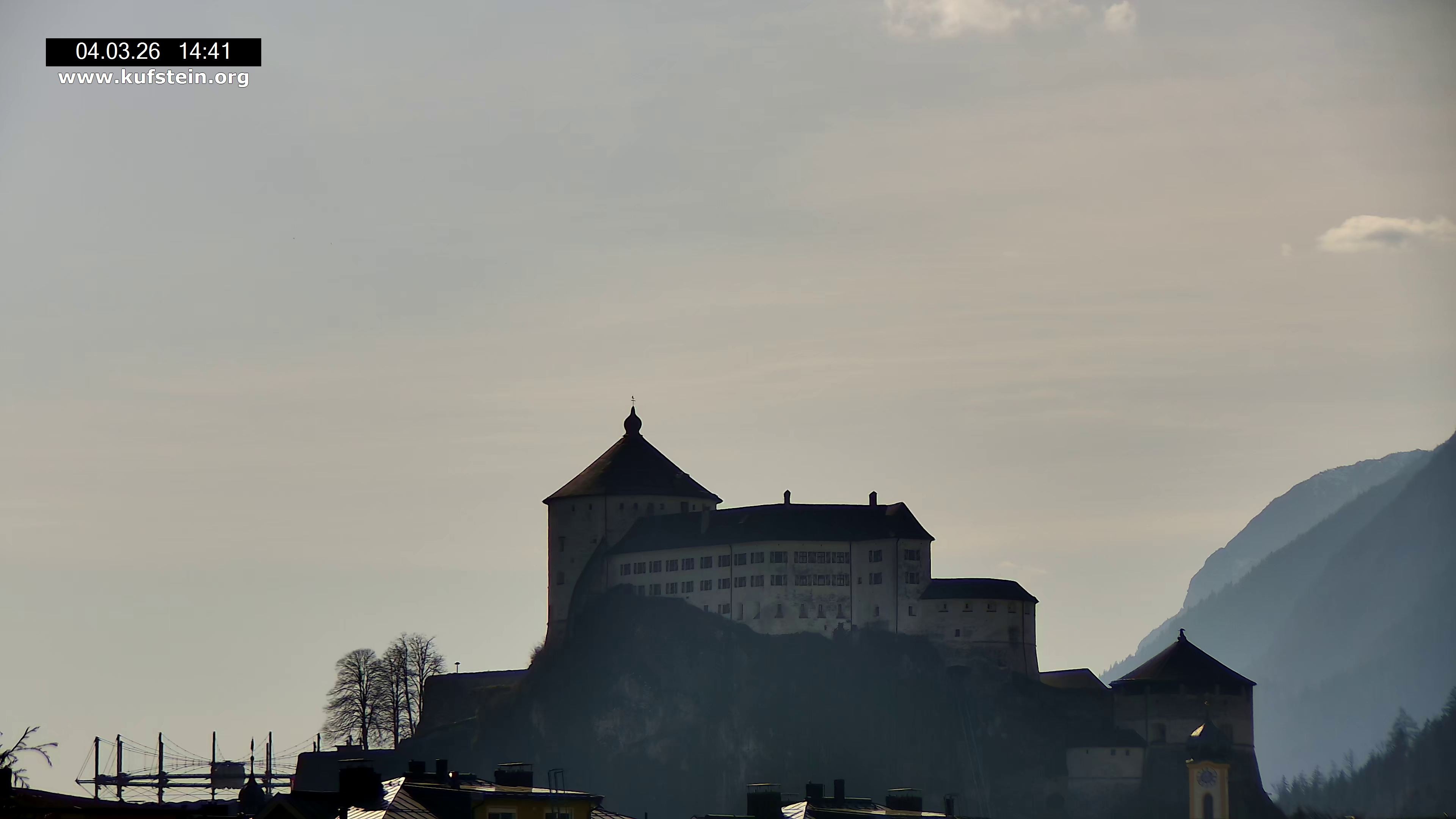 Archiv Foto Webcam Festung Kufstein