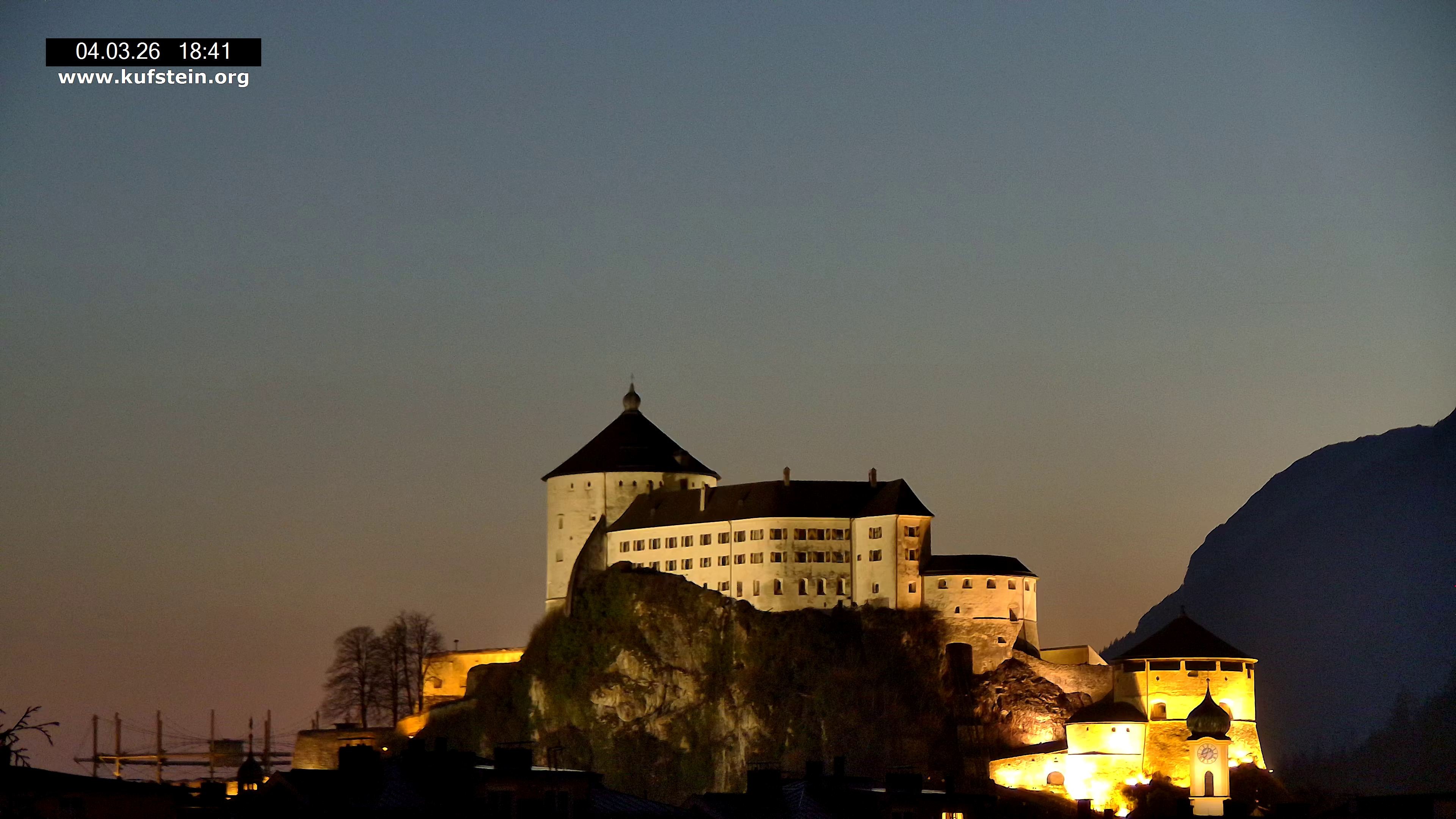 Archiv Foto Webcam Festung Kufstein