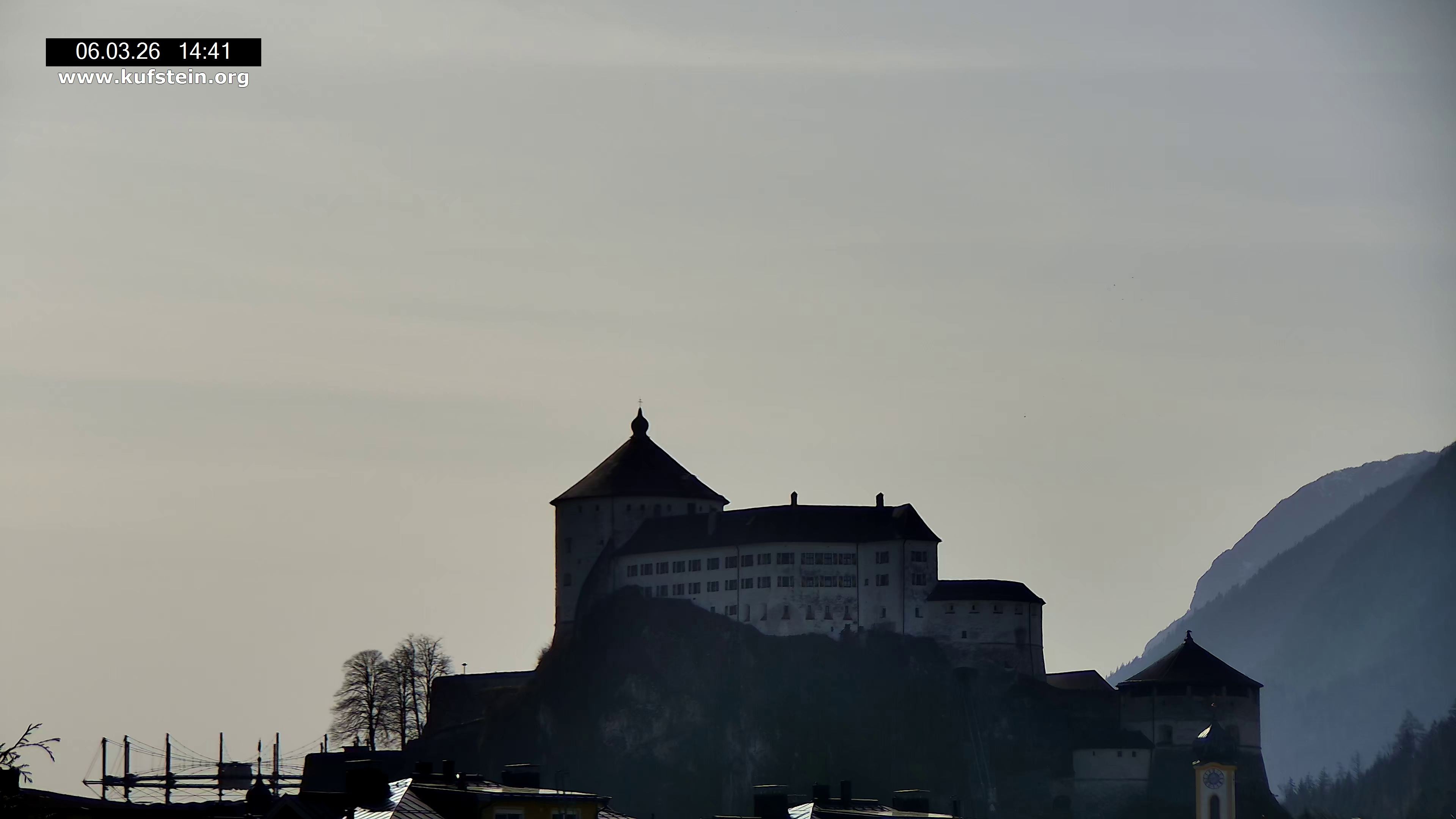 Archiv Foto Webcam Festung Kufstein