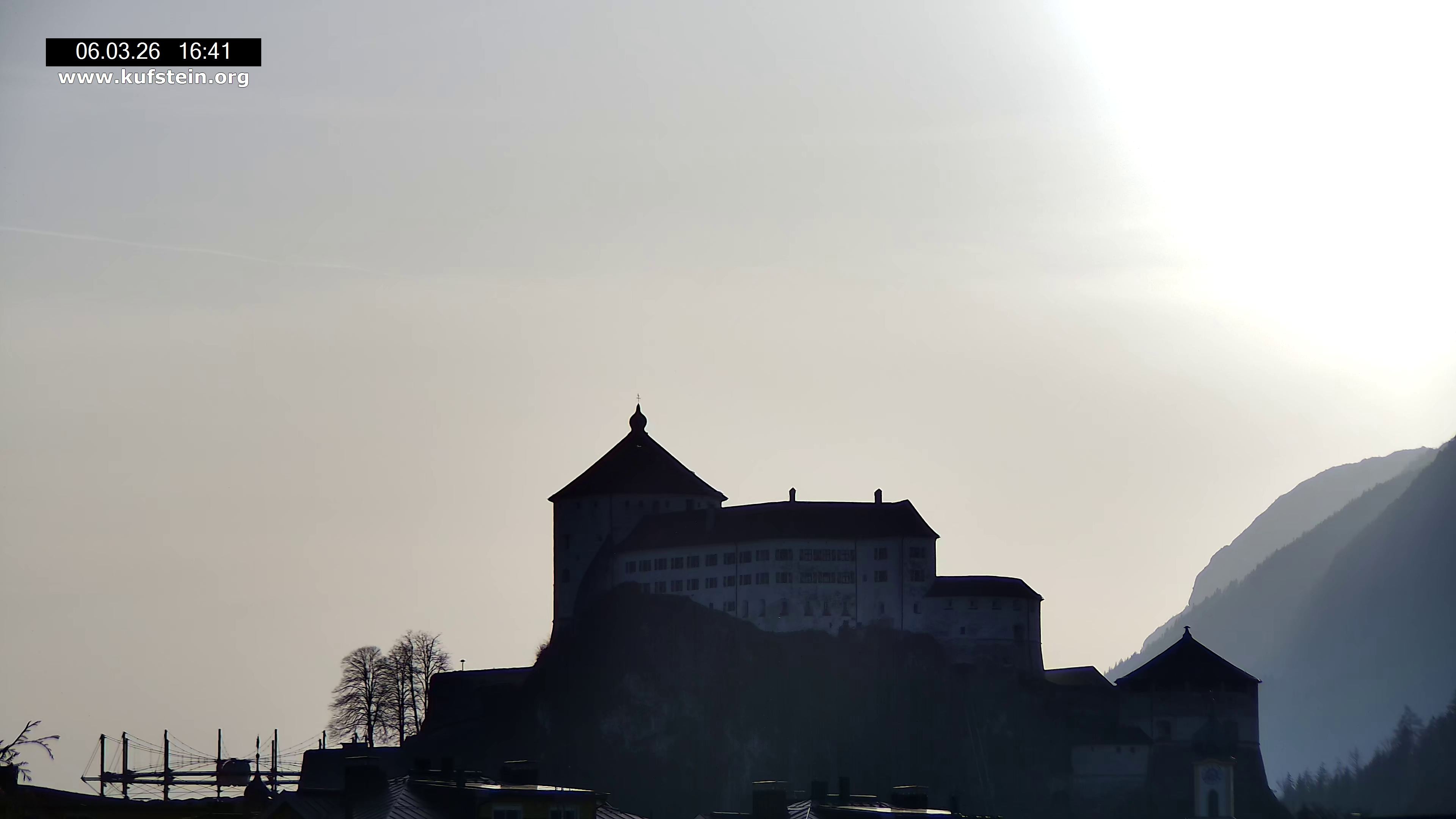 Archiv Foto Webcam Festung Kufstein