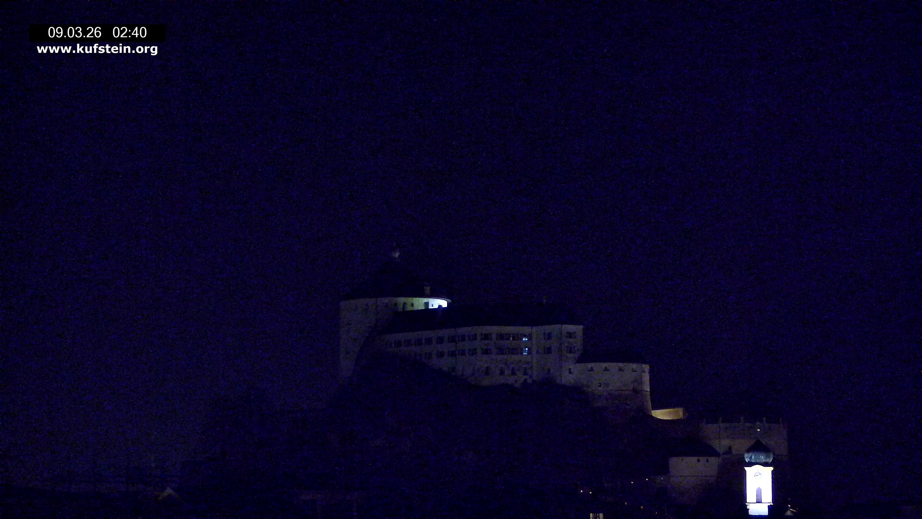 Archived image Webcam Kufstein Fortress