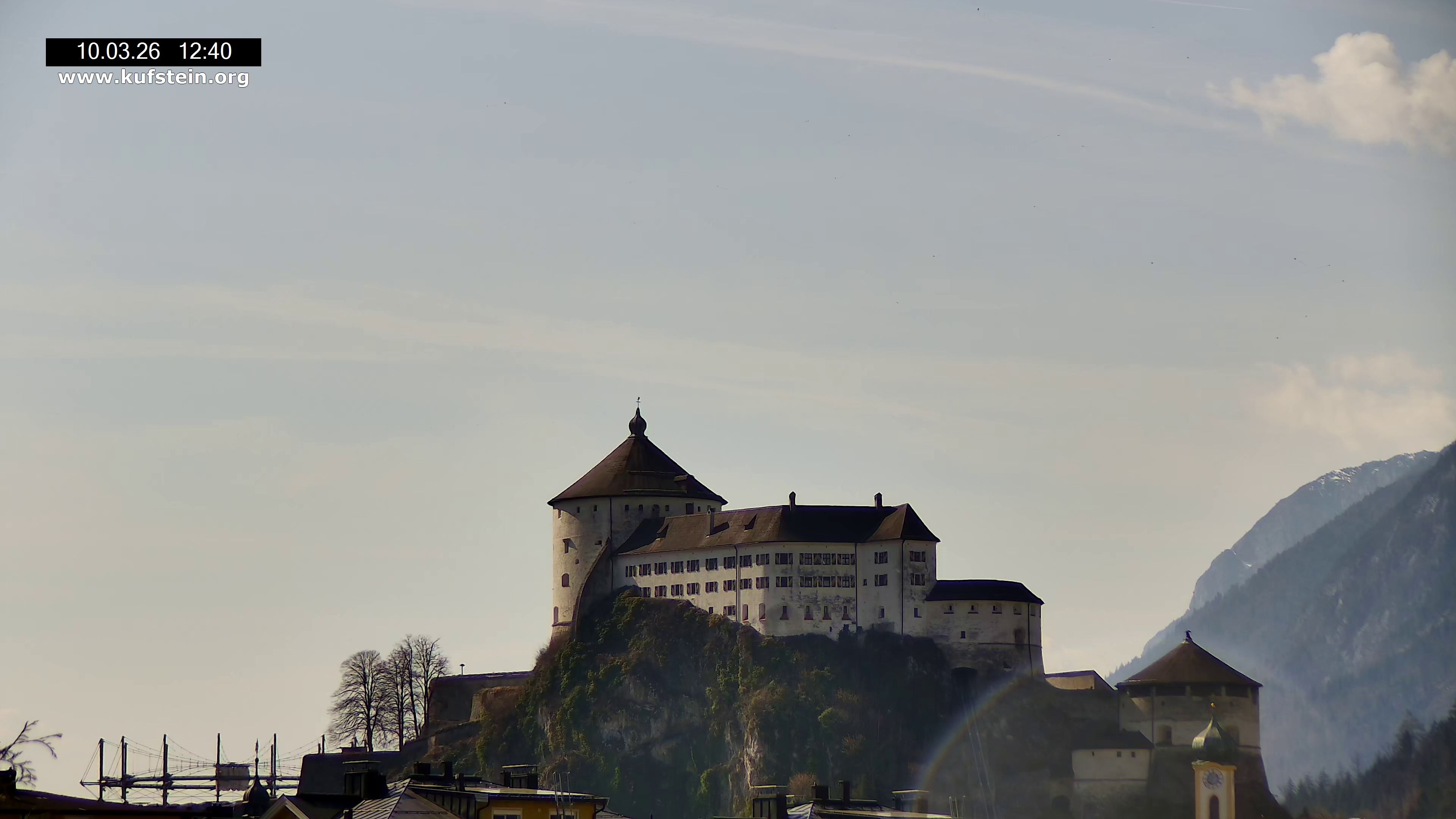 Archiv Foto Webcam Festung Kufstein