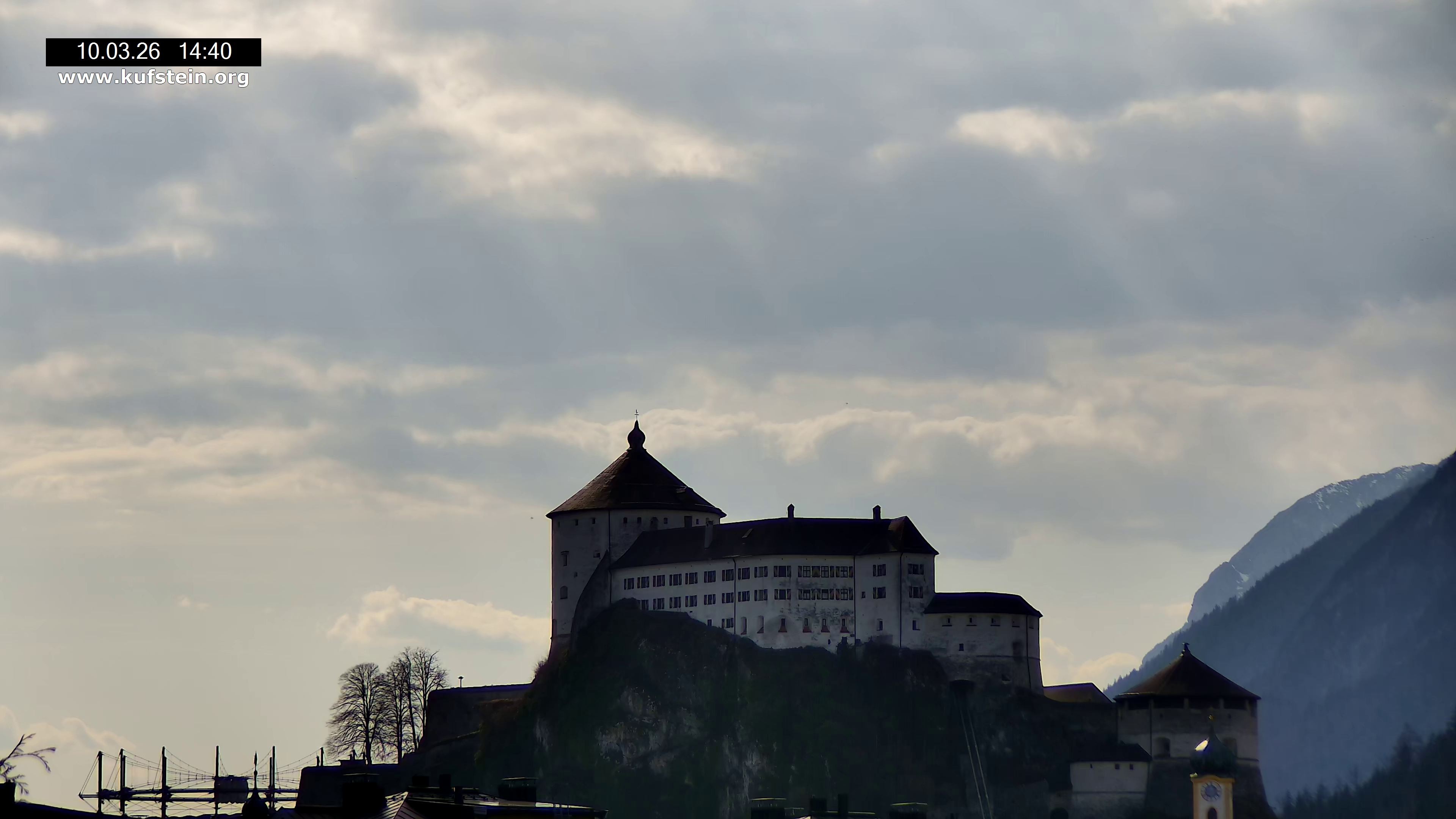Archiv Foto Webcam Festung Kufstein
