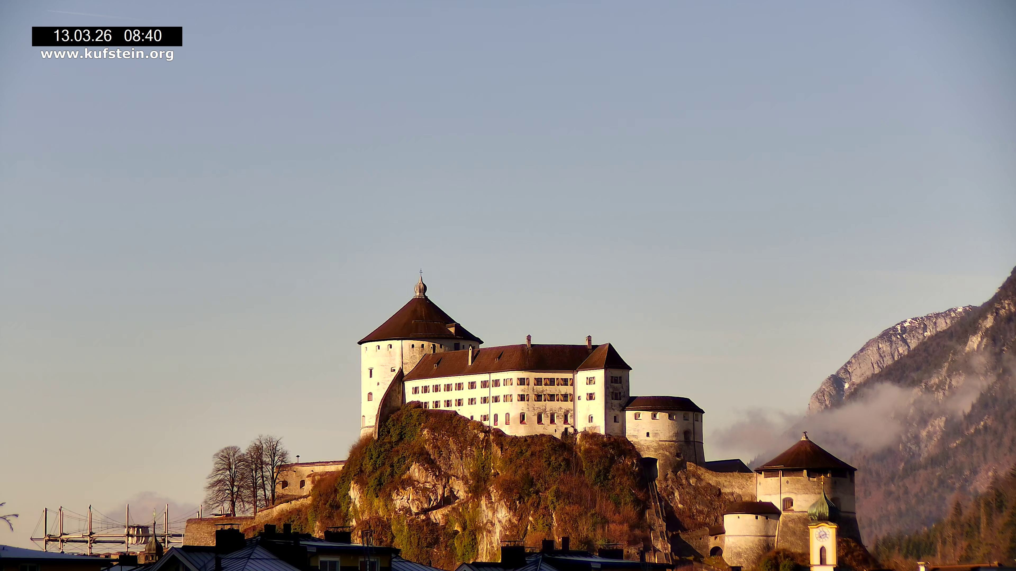 Archived image Webcam Kufstein Fortress