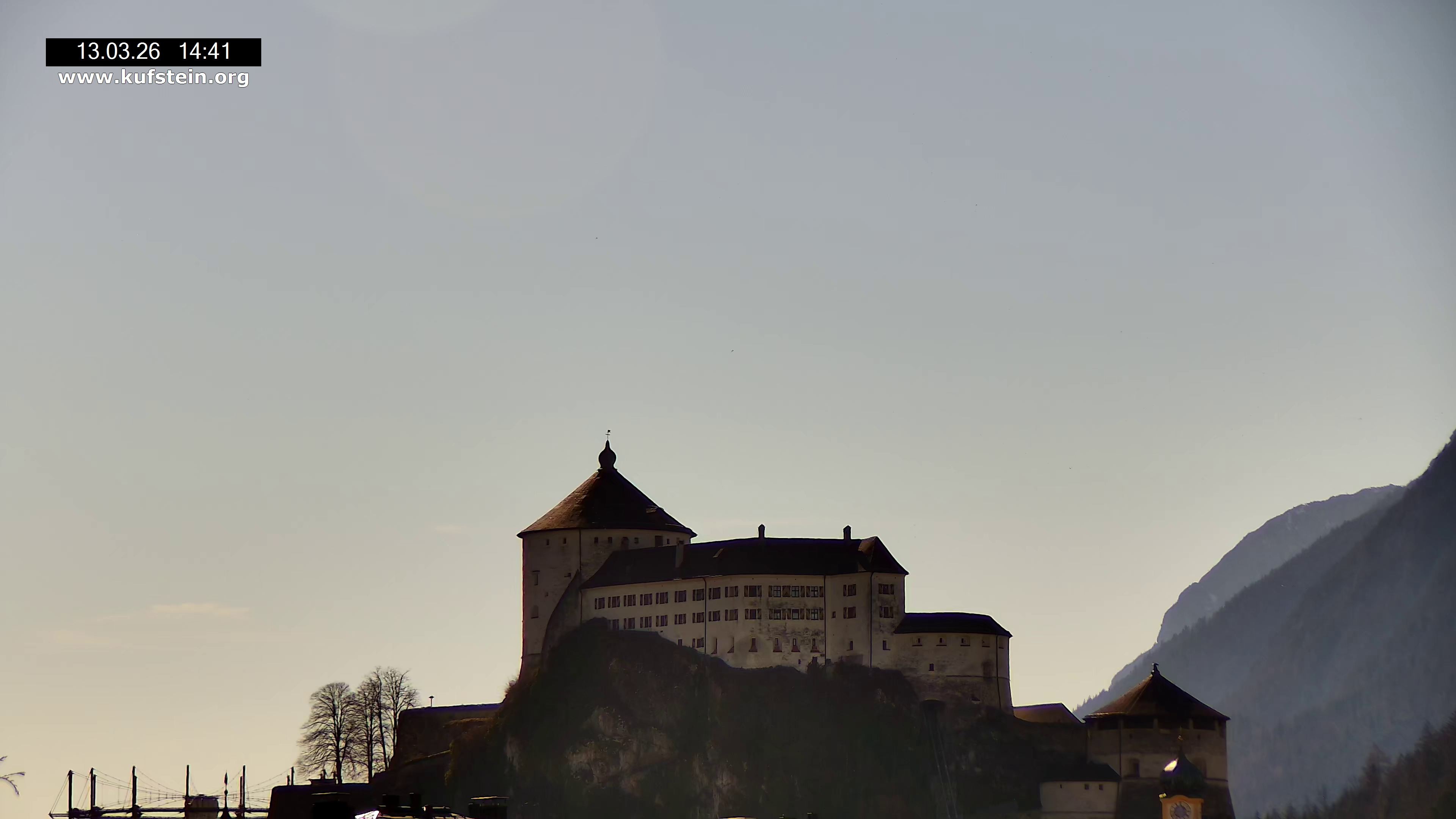 Archiv Foto Webcam Festung Kufstein