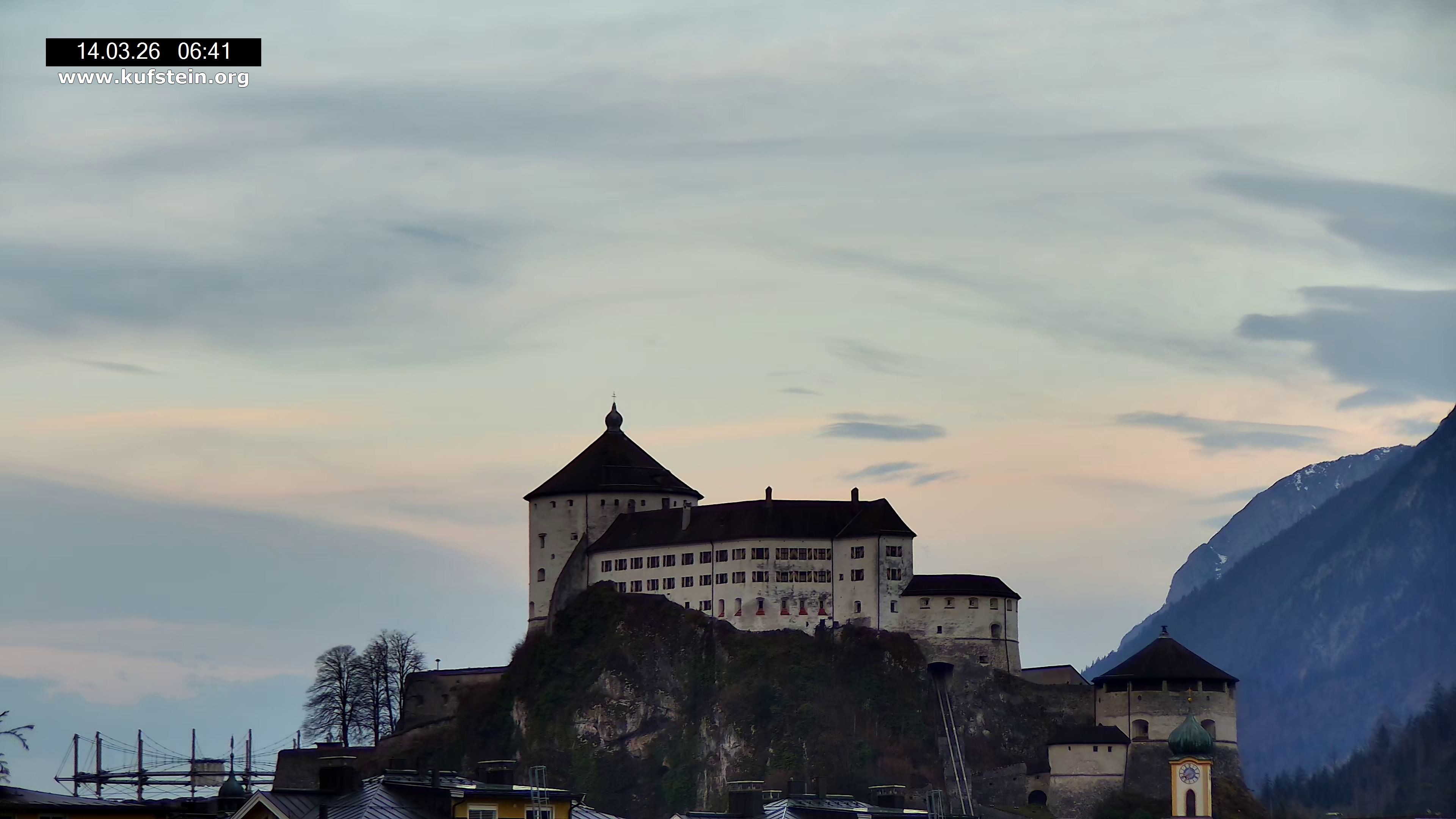 Archiv Foto Webcam Festung Kufstein