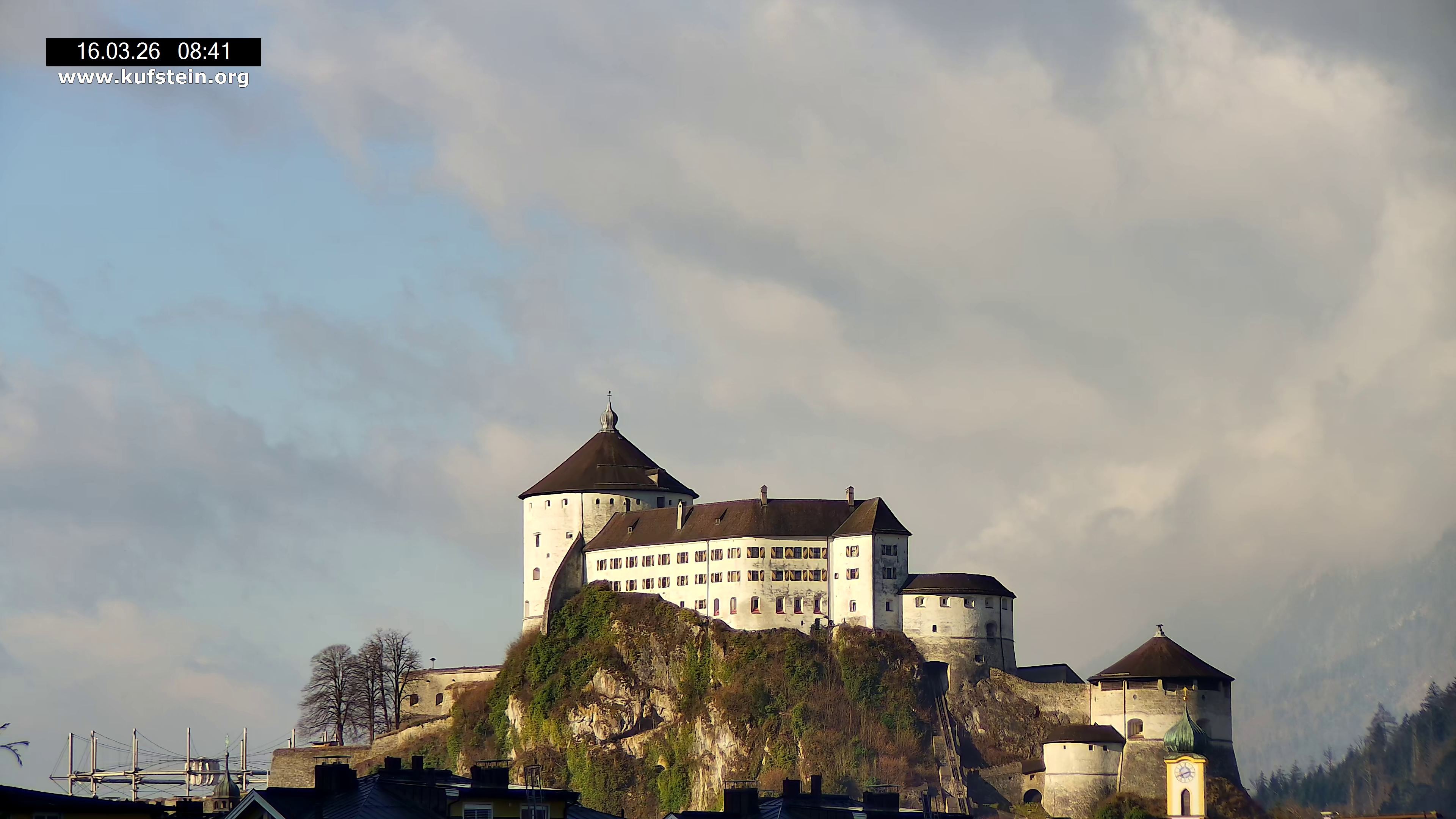 Archiv Foto Webcam Festung Kufstein