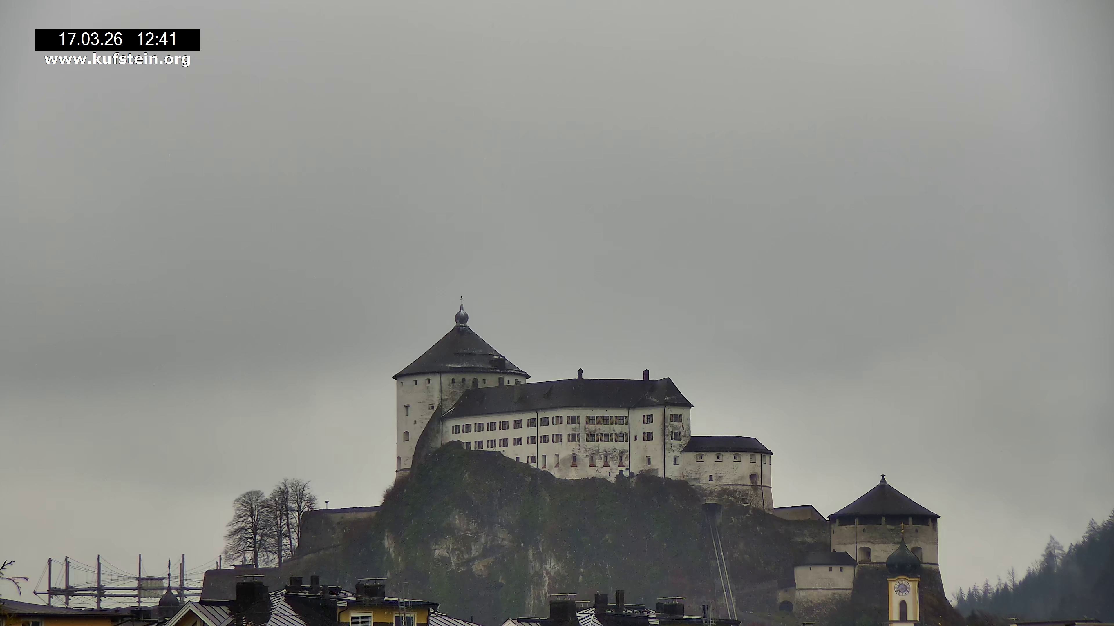 Archiv Foto Webcam Festung Kufstein