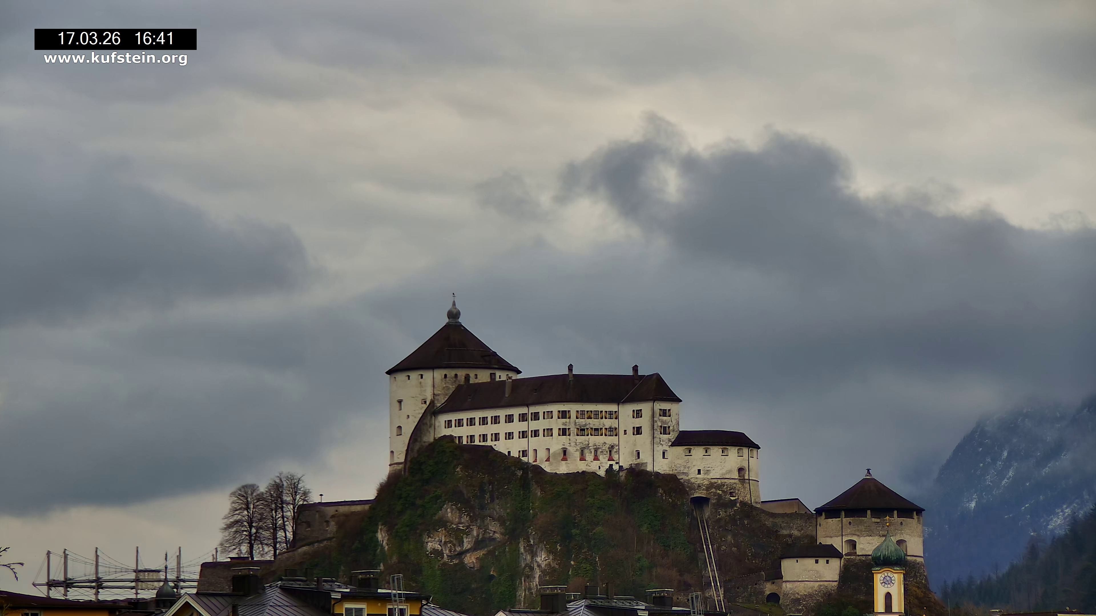 Archiv Foto Webcam Festung Kufstein