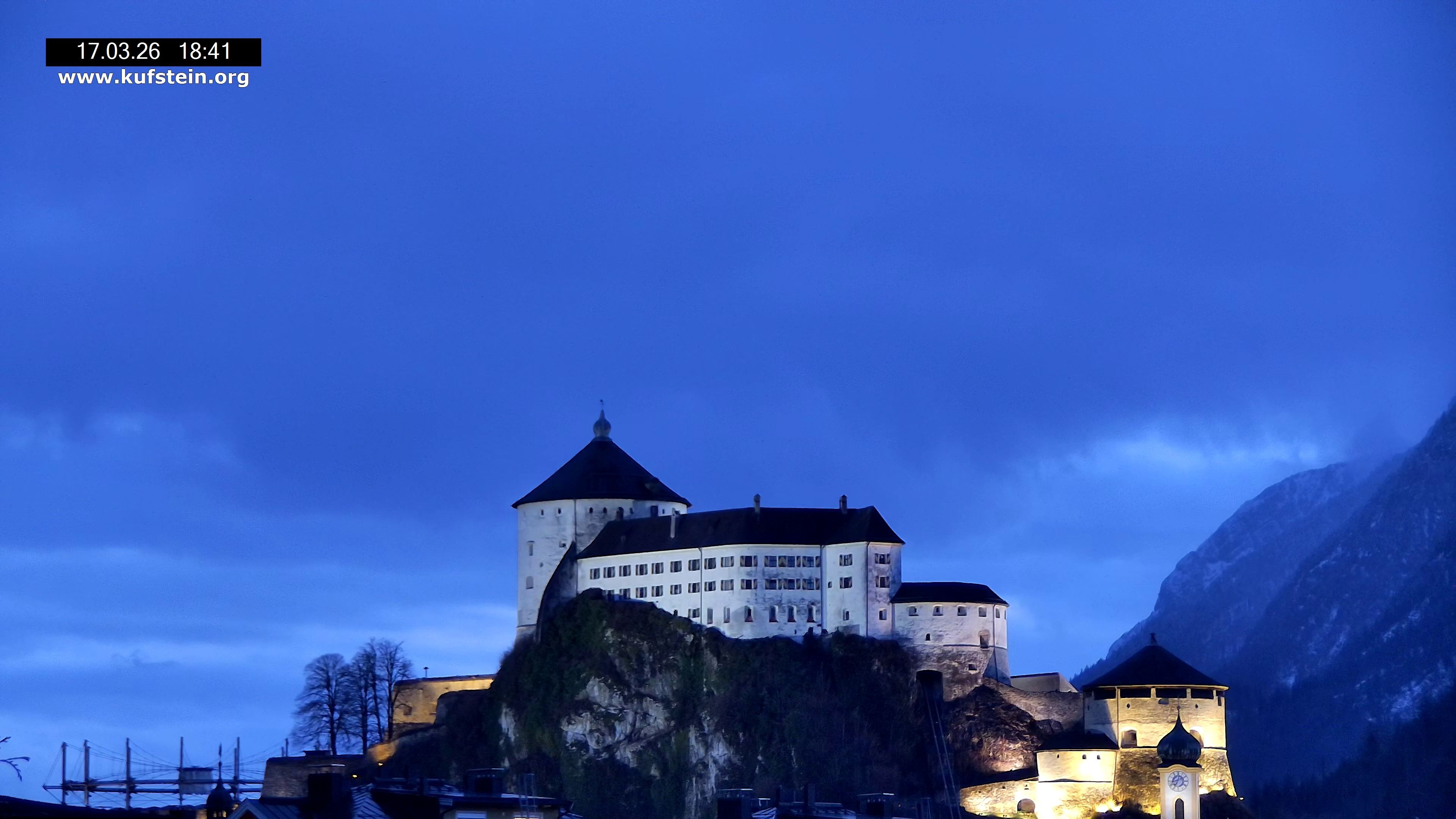 Archiv Foto Webcam Festung Kufstein