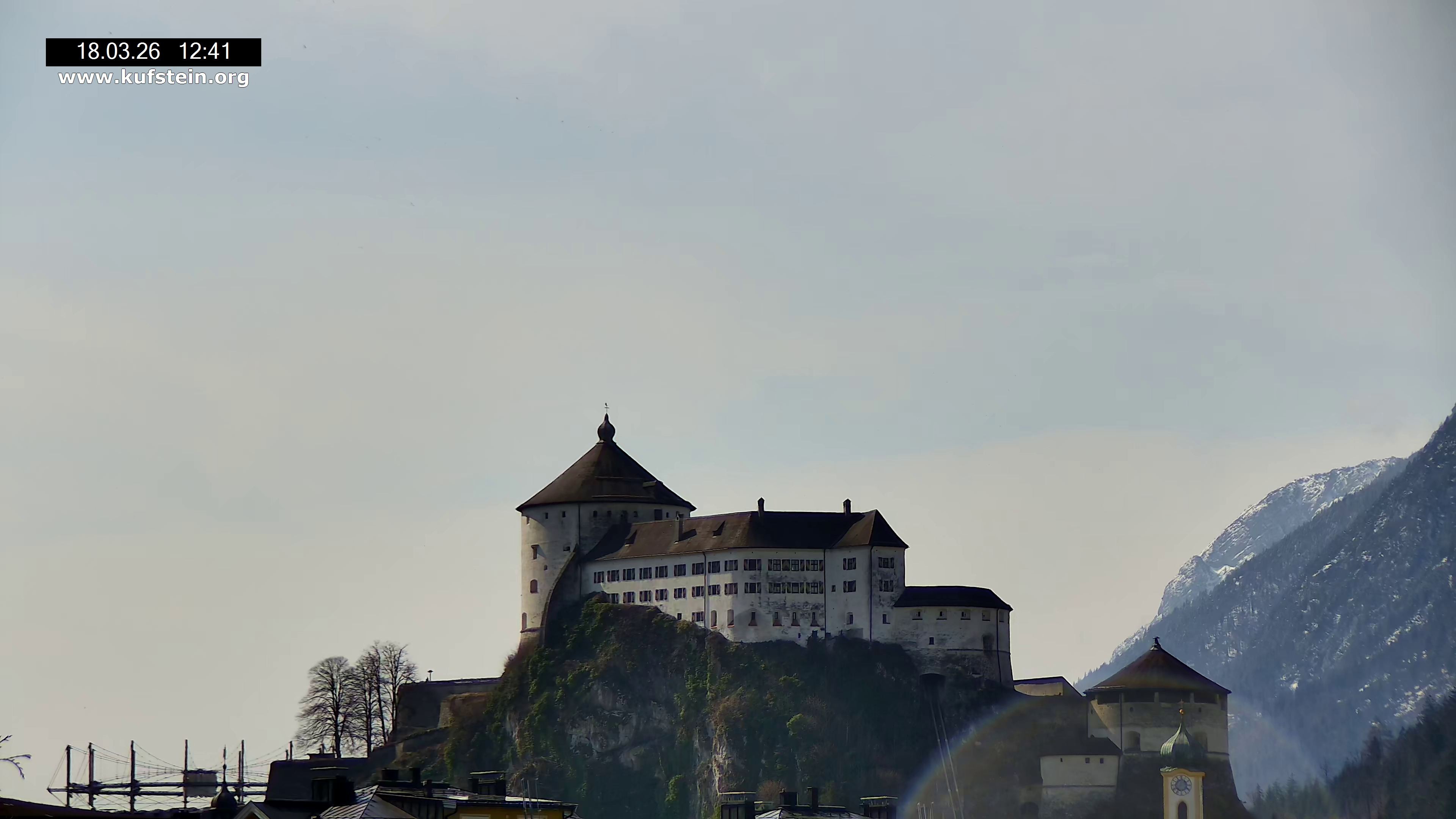 Archiv Foto Webcam Festung Kufstein