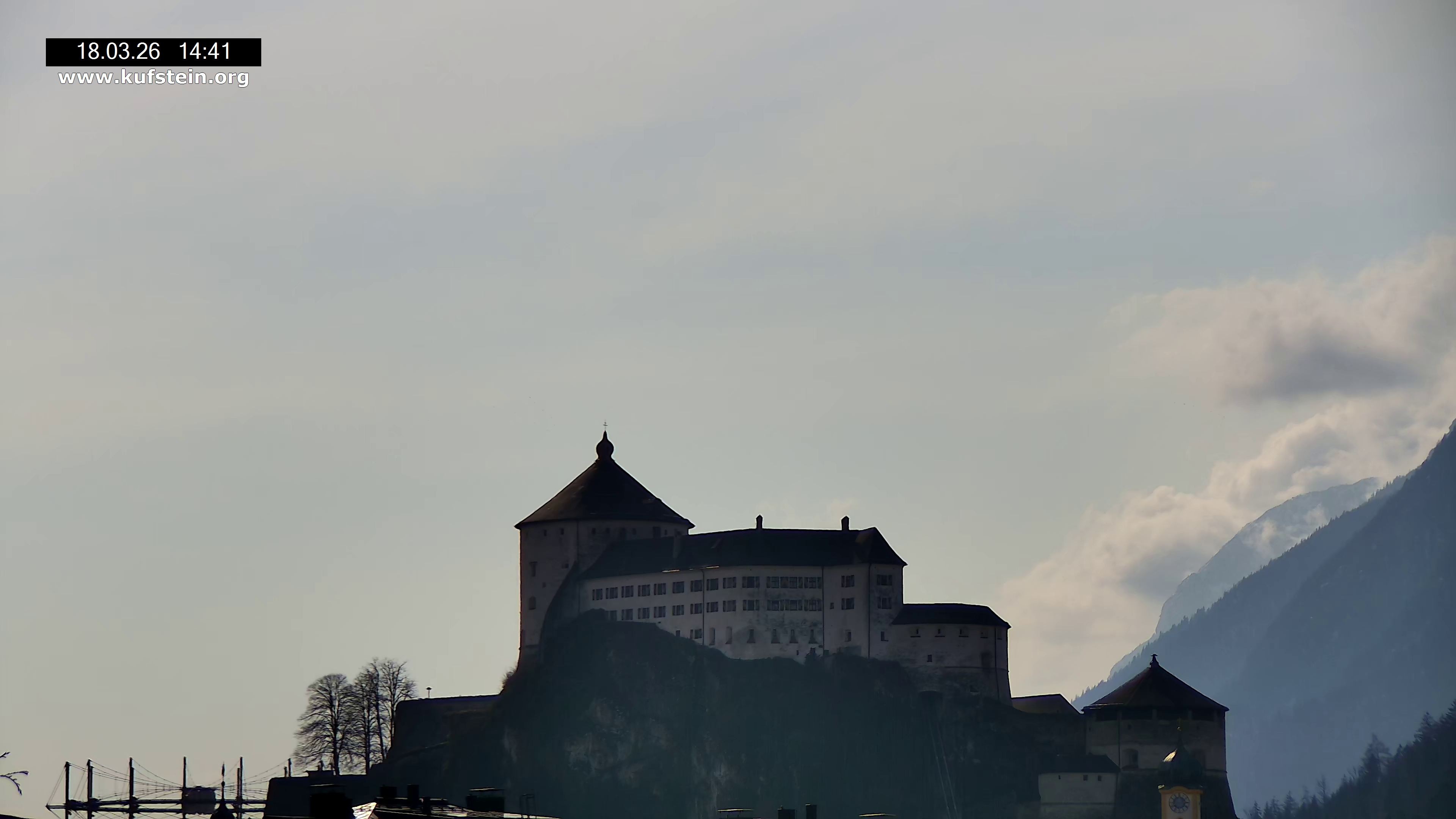 Archiv Foto Webcam Festung Kufstein