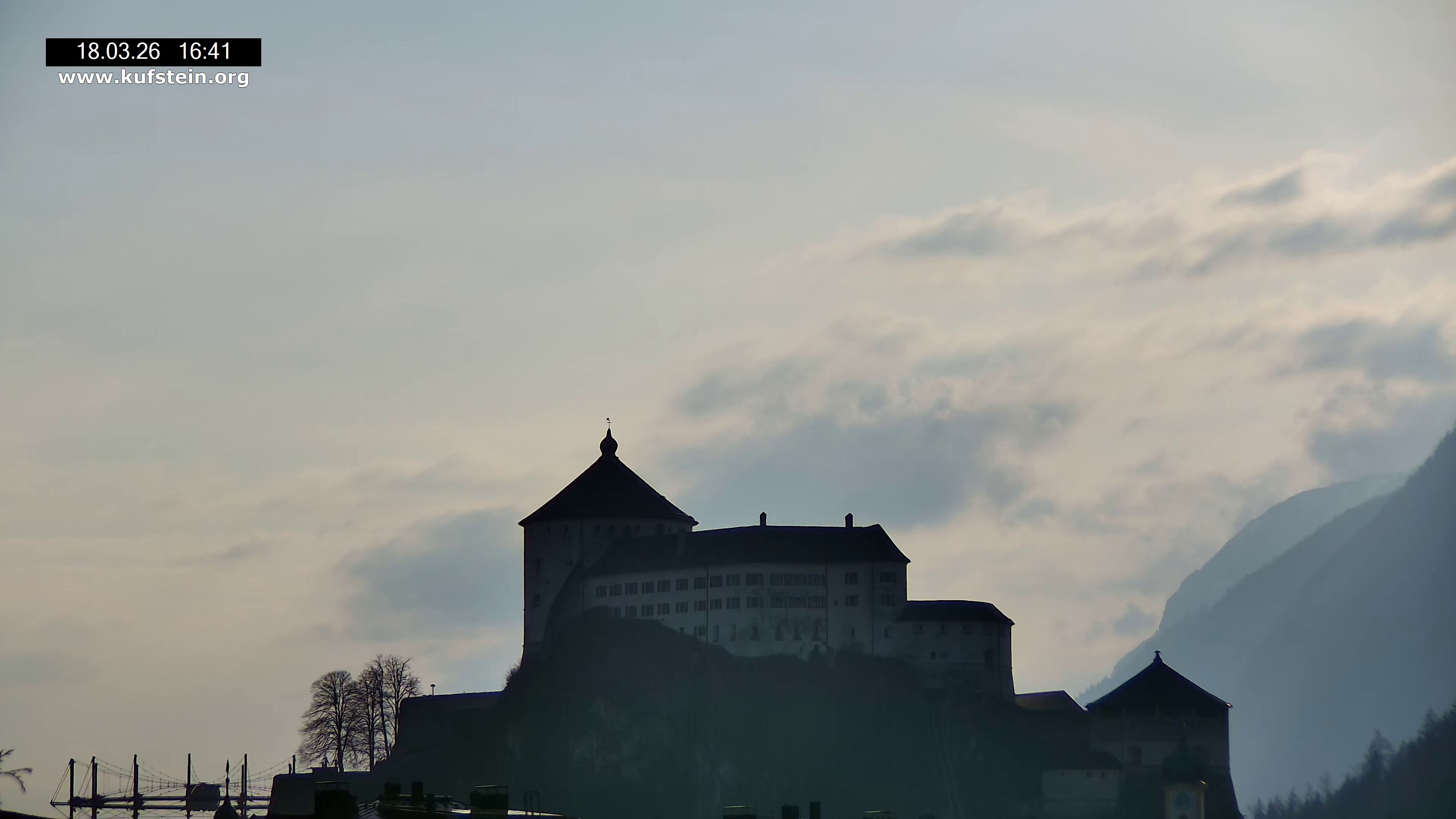 Archiv Foto Webcam Festung Kufstein