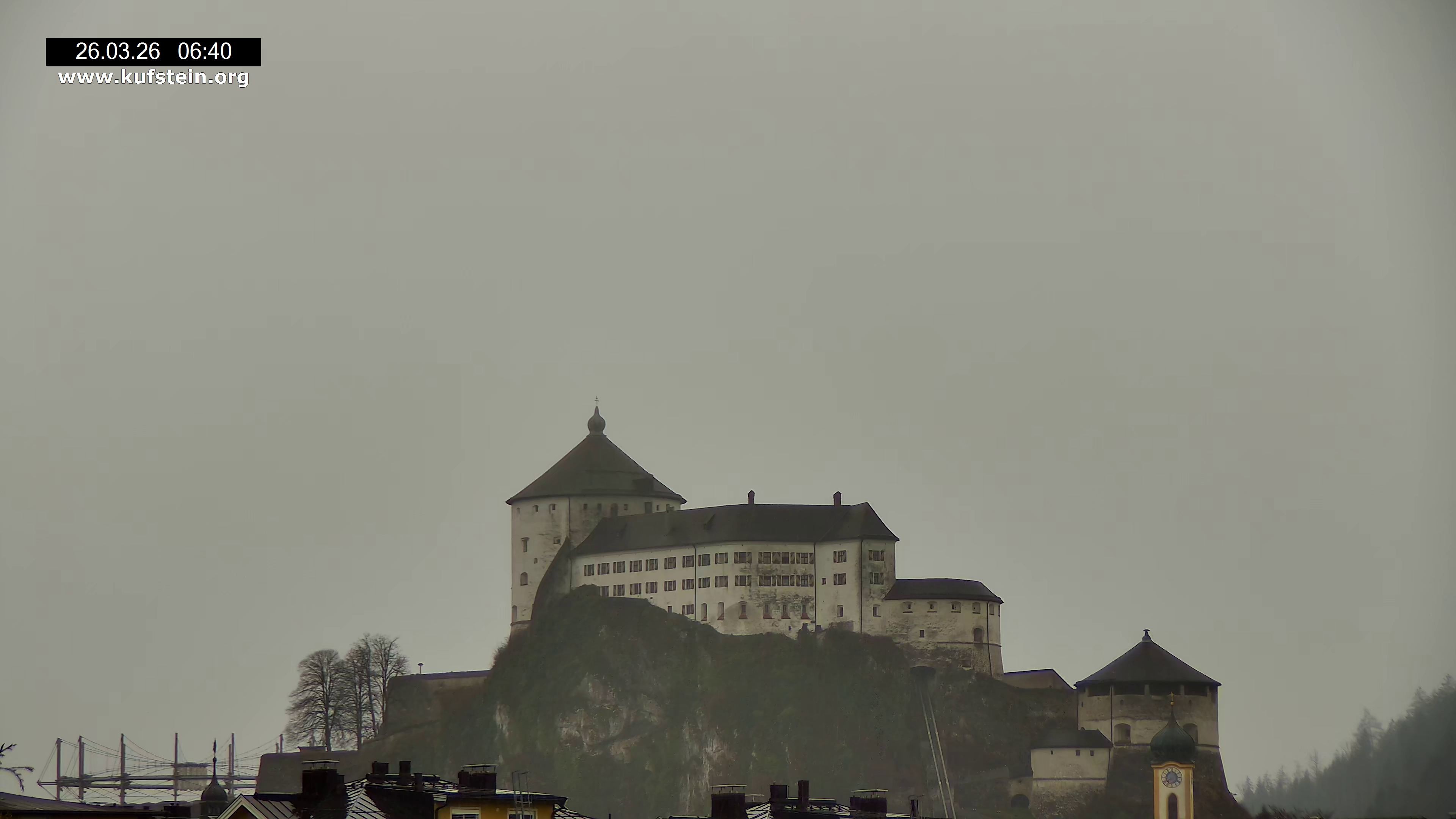 Archiv Foto Webcam Festung Kufstein