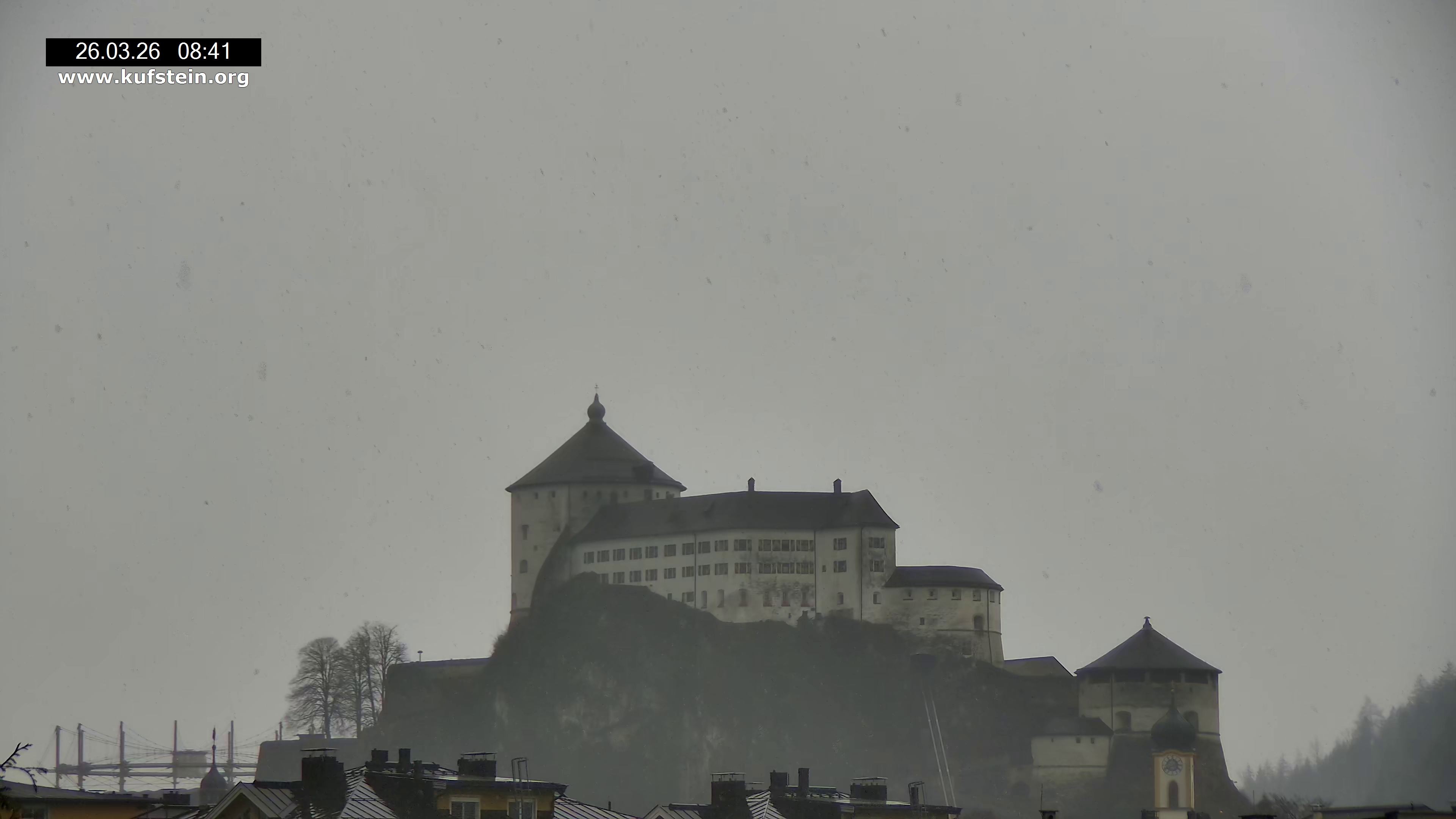 Archiv Foto Webcam Festung Kufstein