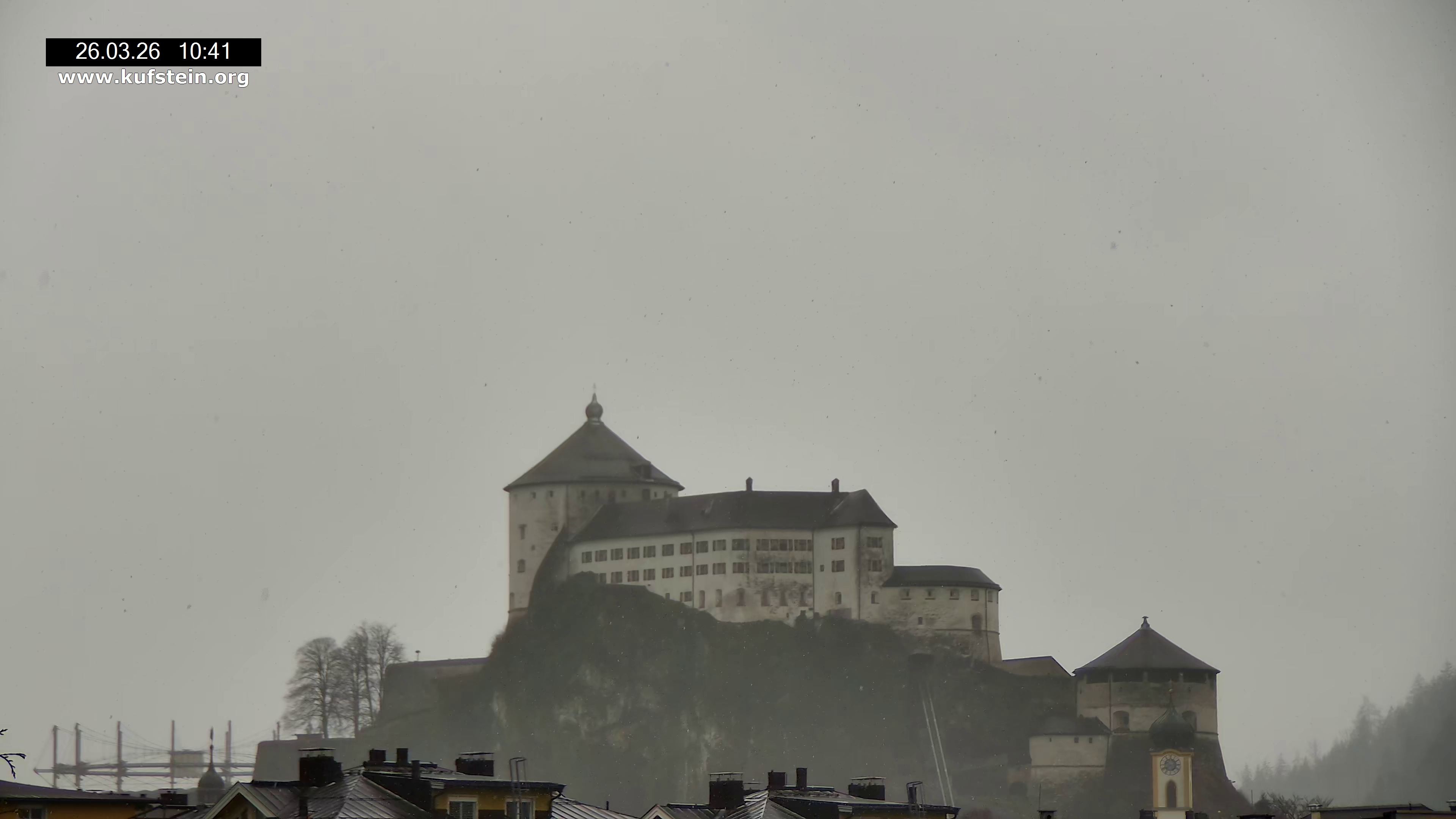 Archiv Foto Webcam Festung Kufstein