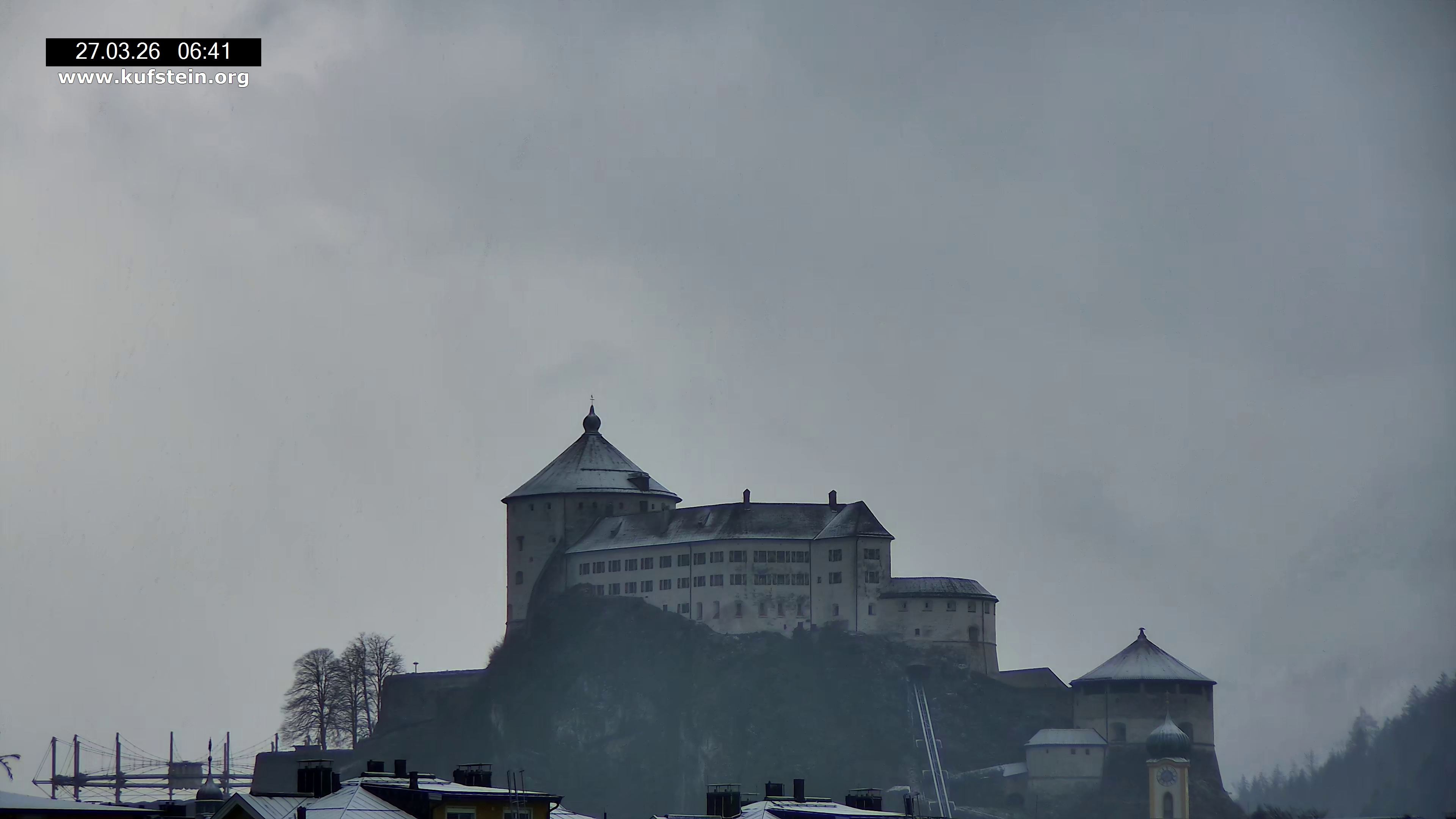 Archived image Webcam Kufstein Fortress