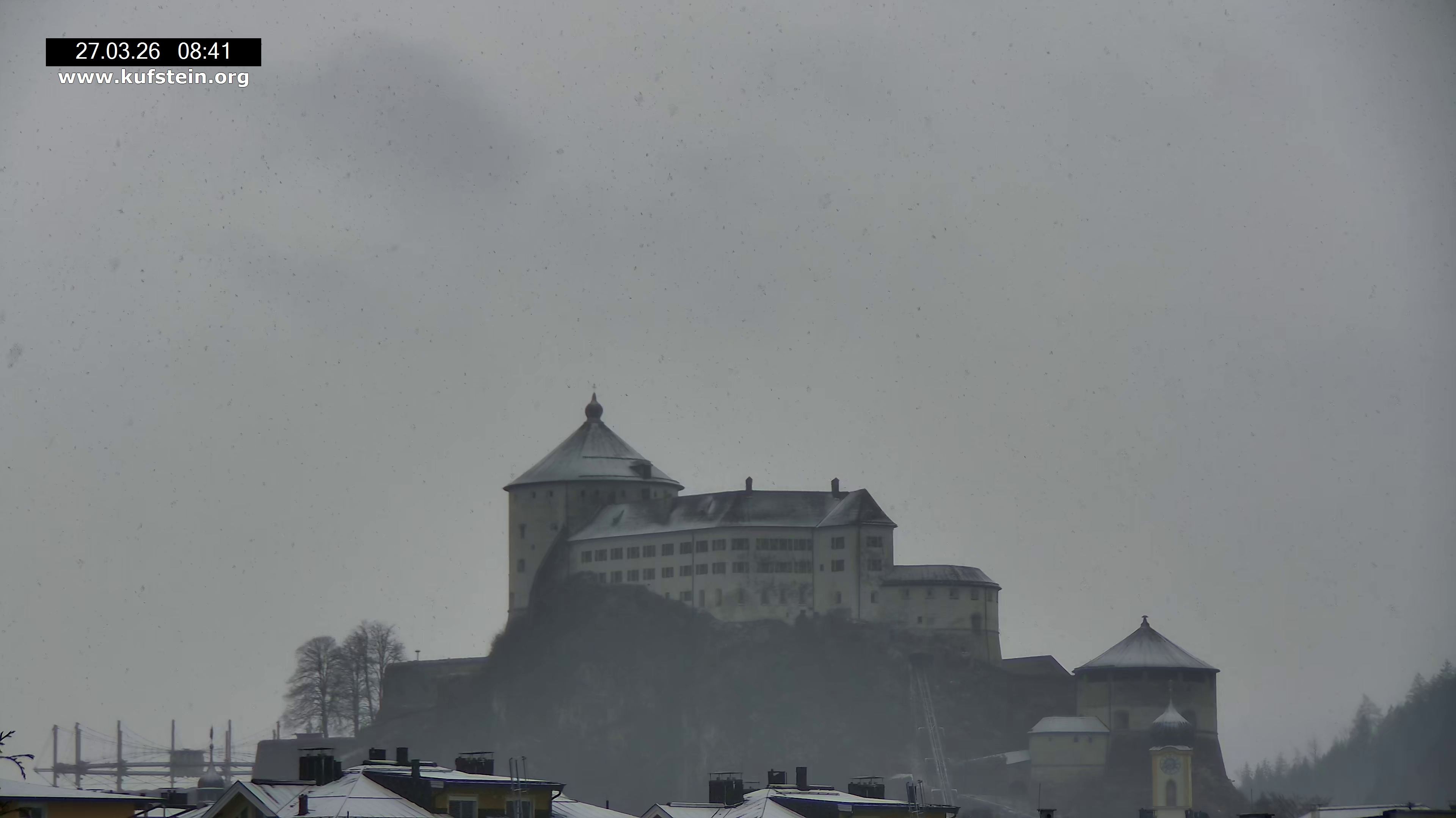 Archived image Webcam Kufstein Fortress