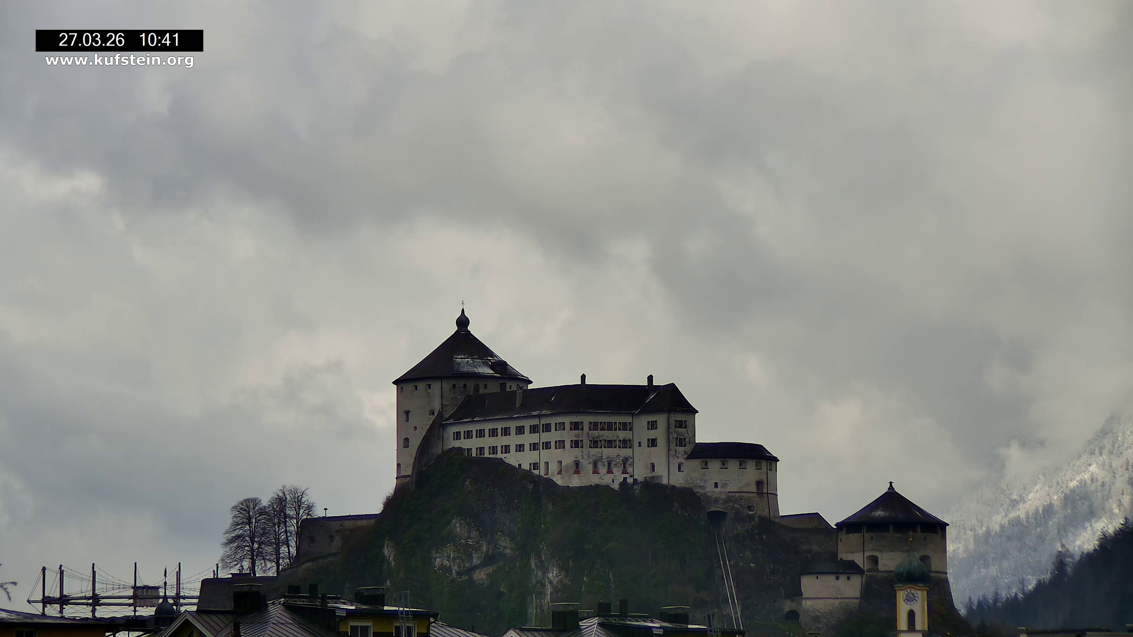 Archived image Webcam Kufstein Fortress