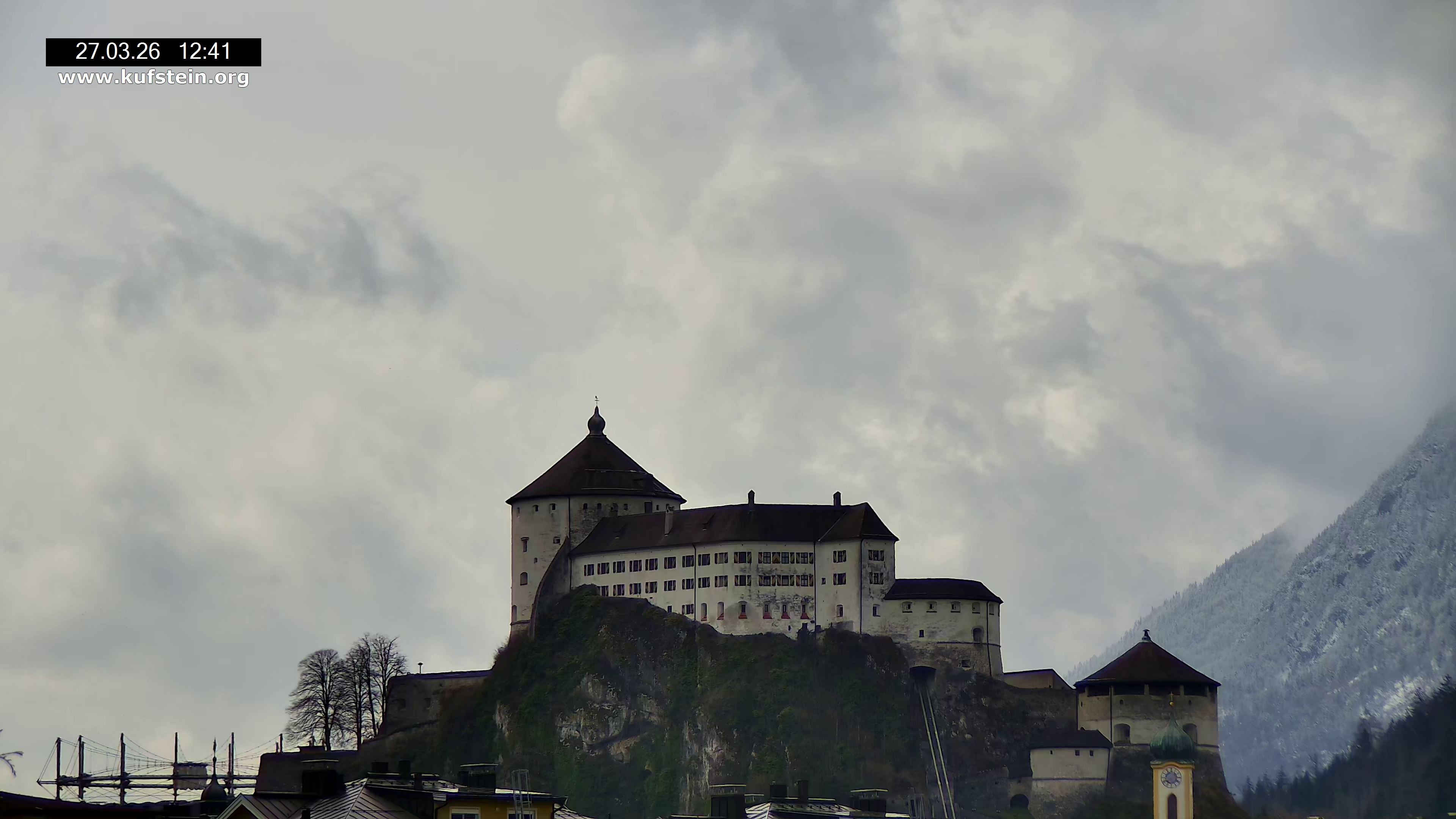 Archived image Webcam Kufstein Fortress