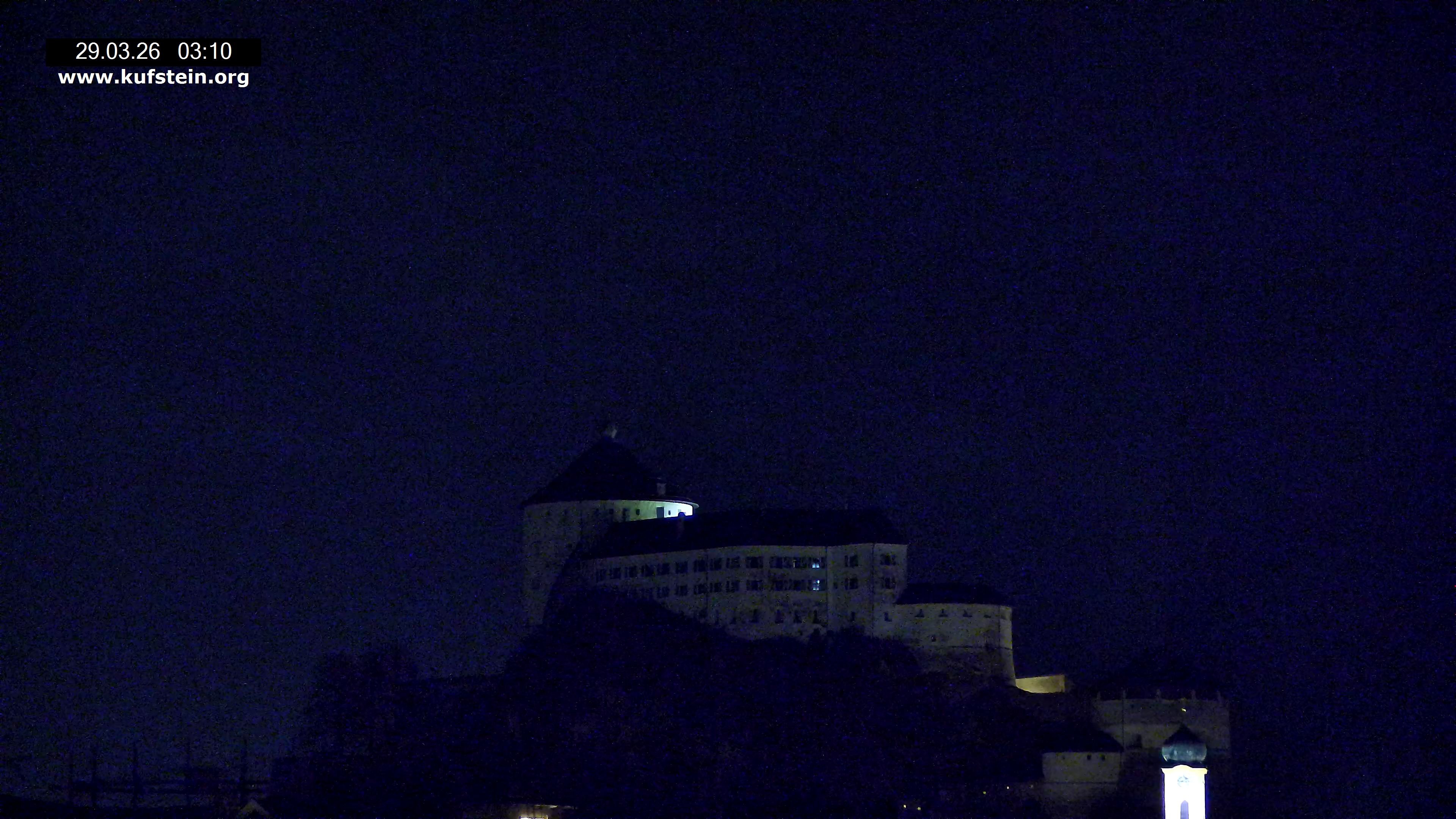 Archived image Webcam Kufstein Fortress