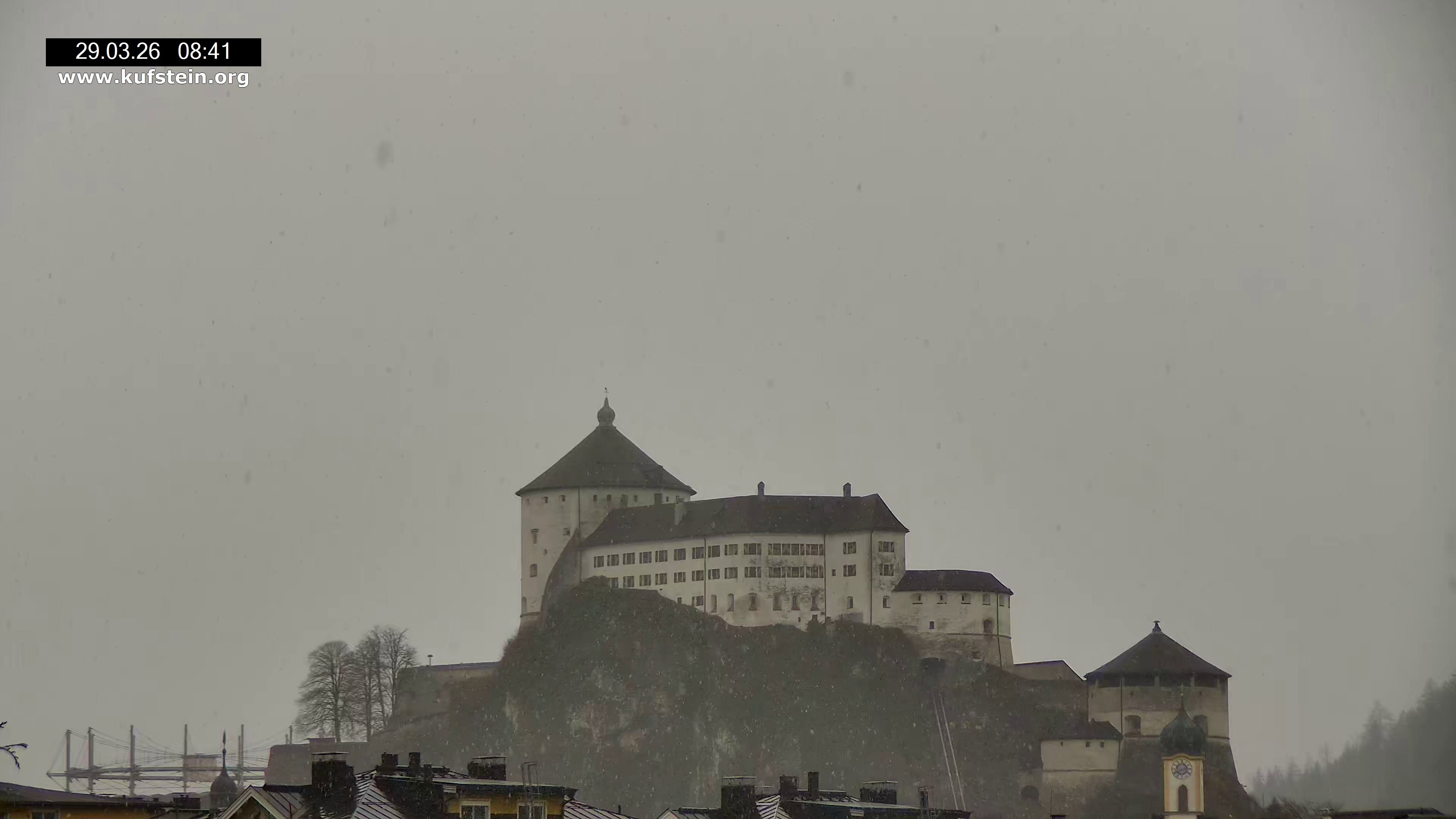 Archived image Webcam Kufstein Fortress