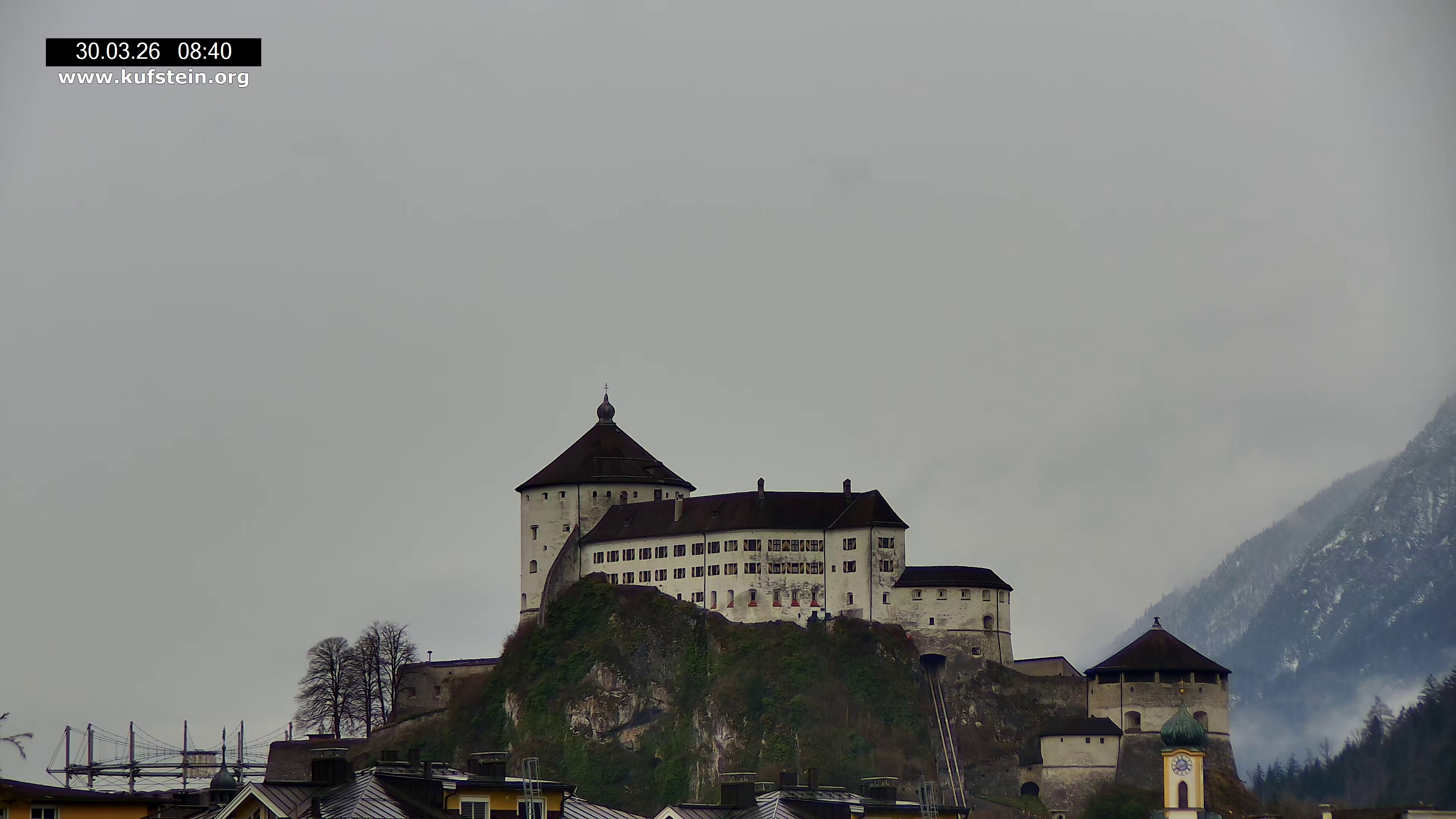 Archiv Foto Webcam Festung Kufstein