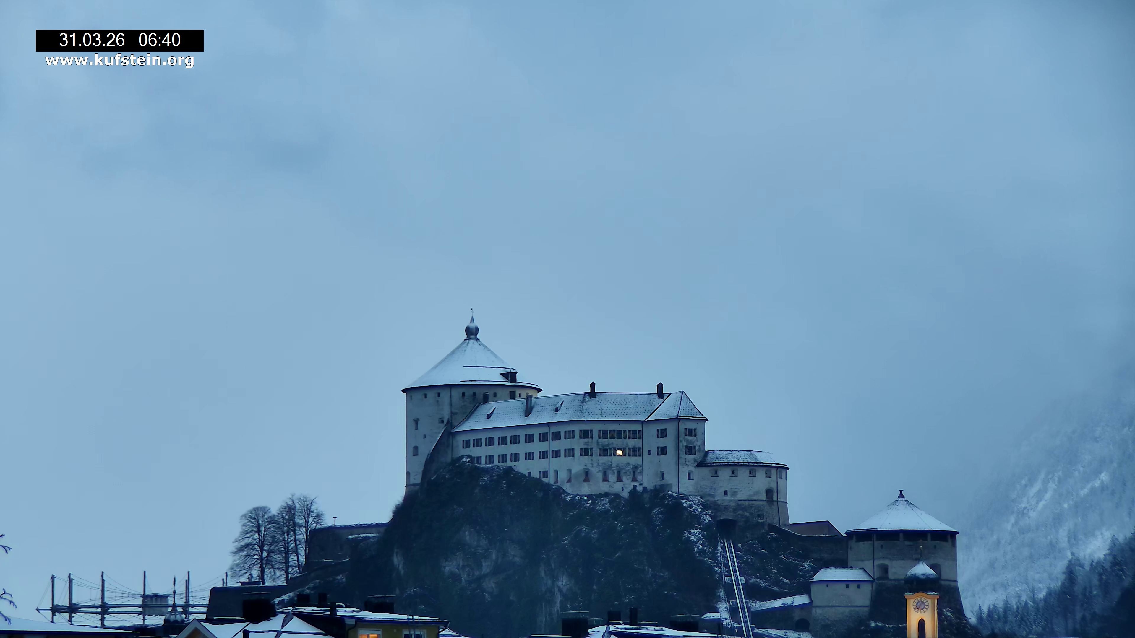 Archiv Foto Webcam Festung Kufstein