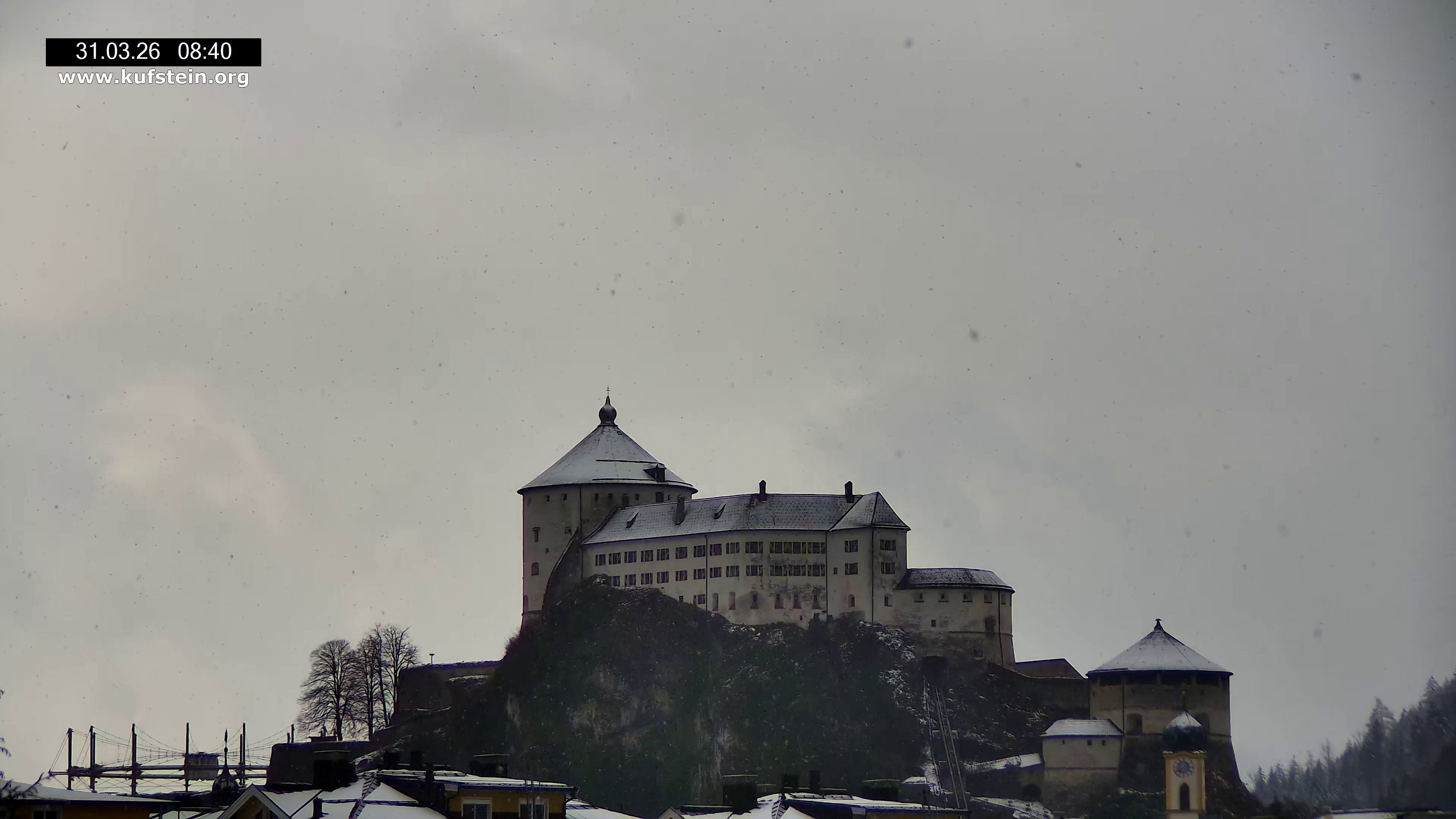 Archiv Foto Webcam Festung Kufstein