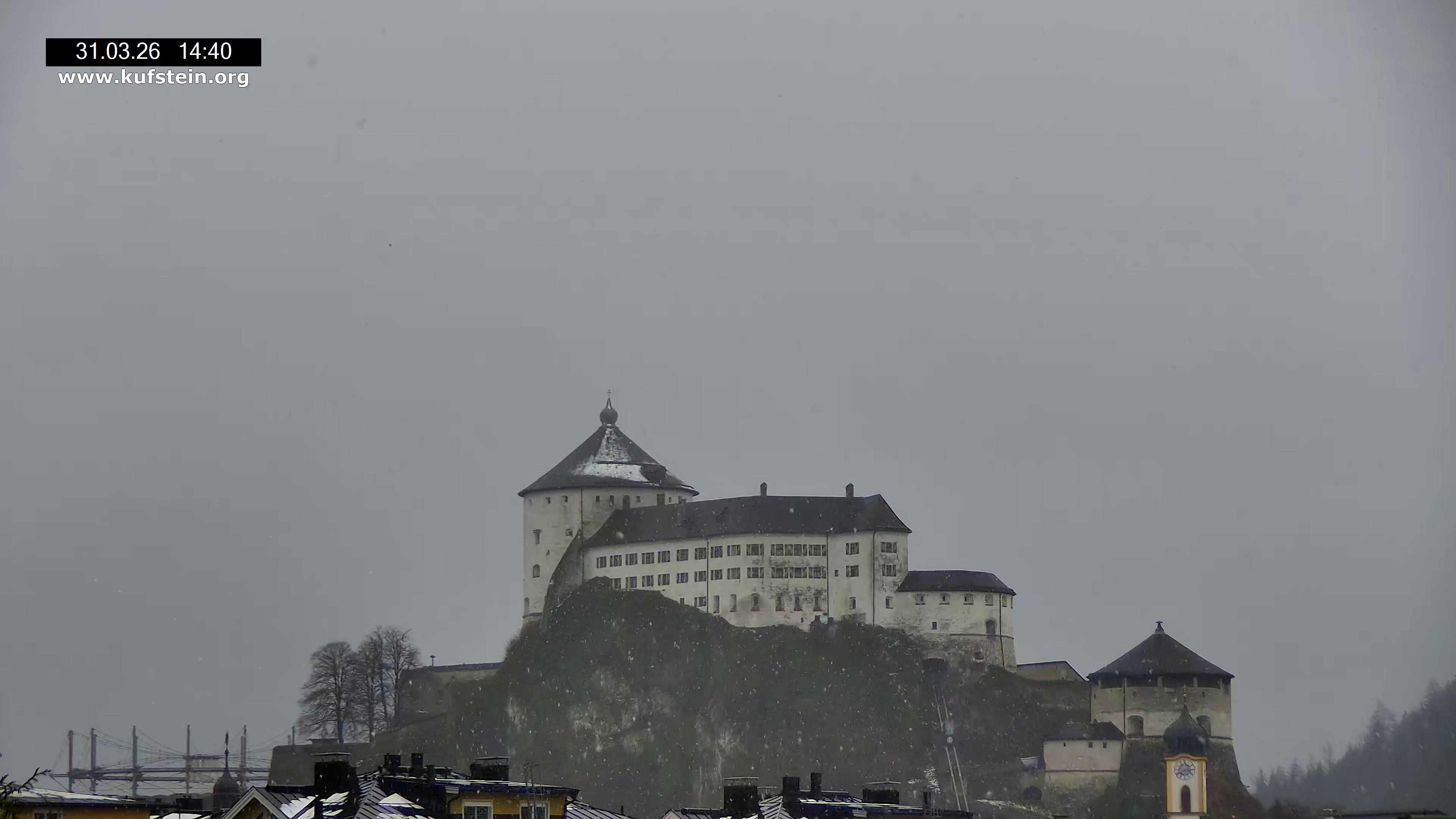 Archiv Foto Webcam Festung Kufstein