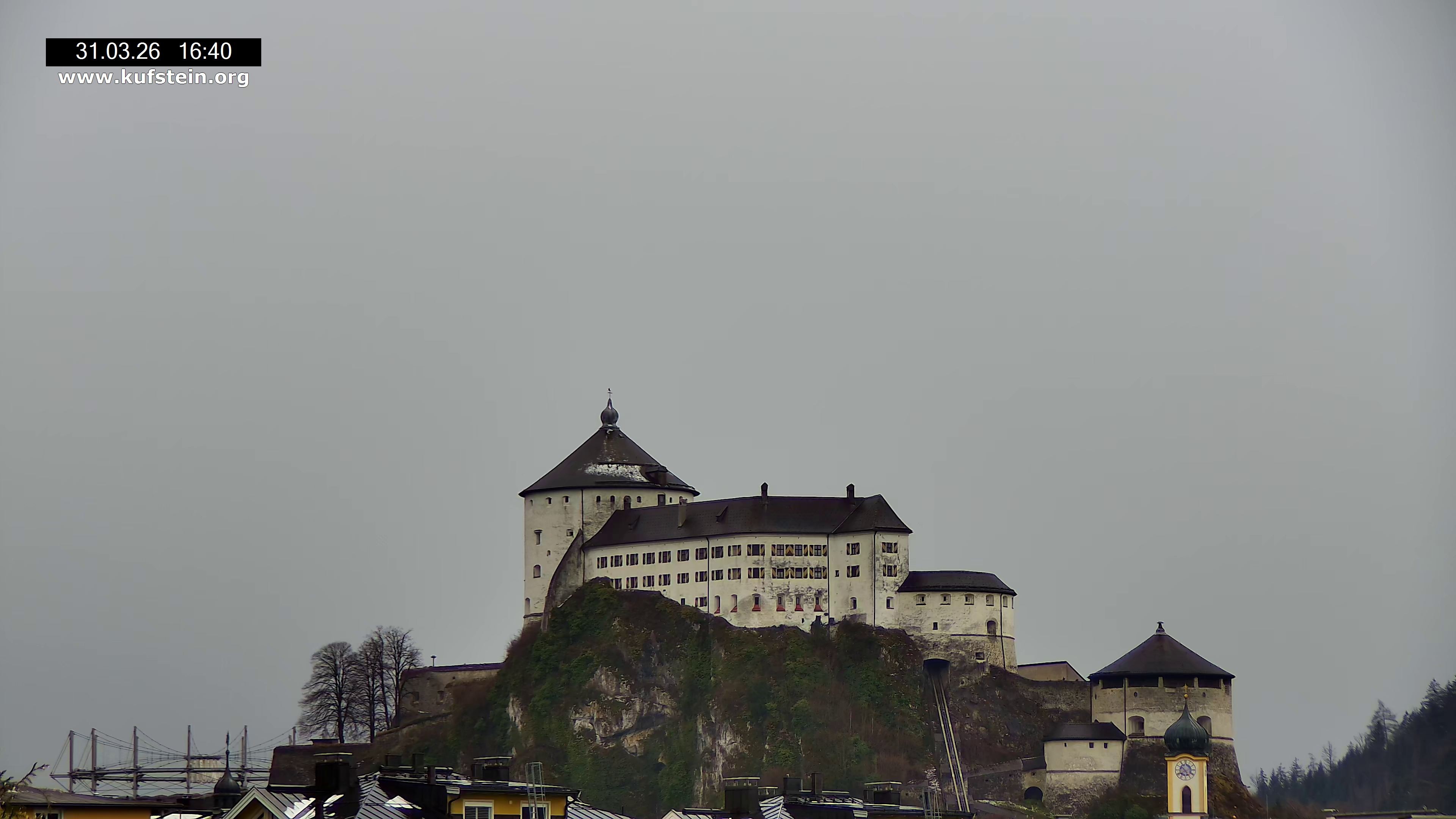 Archiv Foto Webcam Festung Kufstein