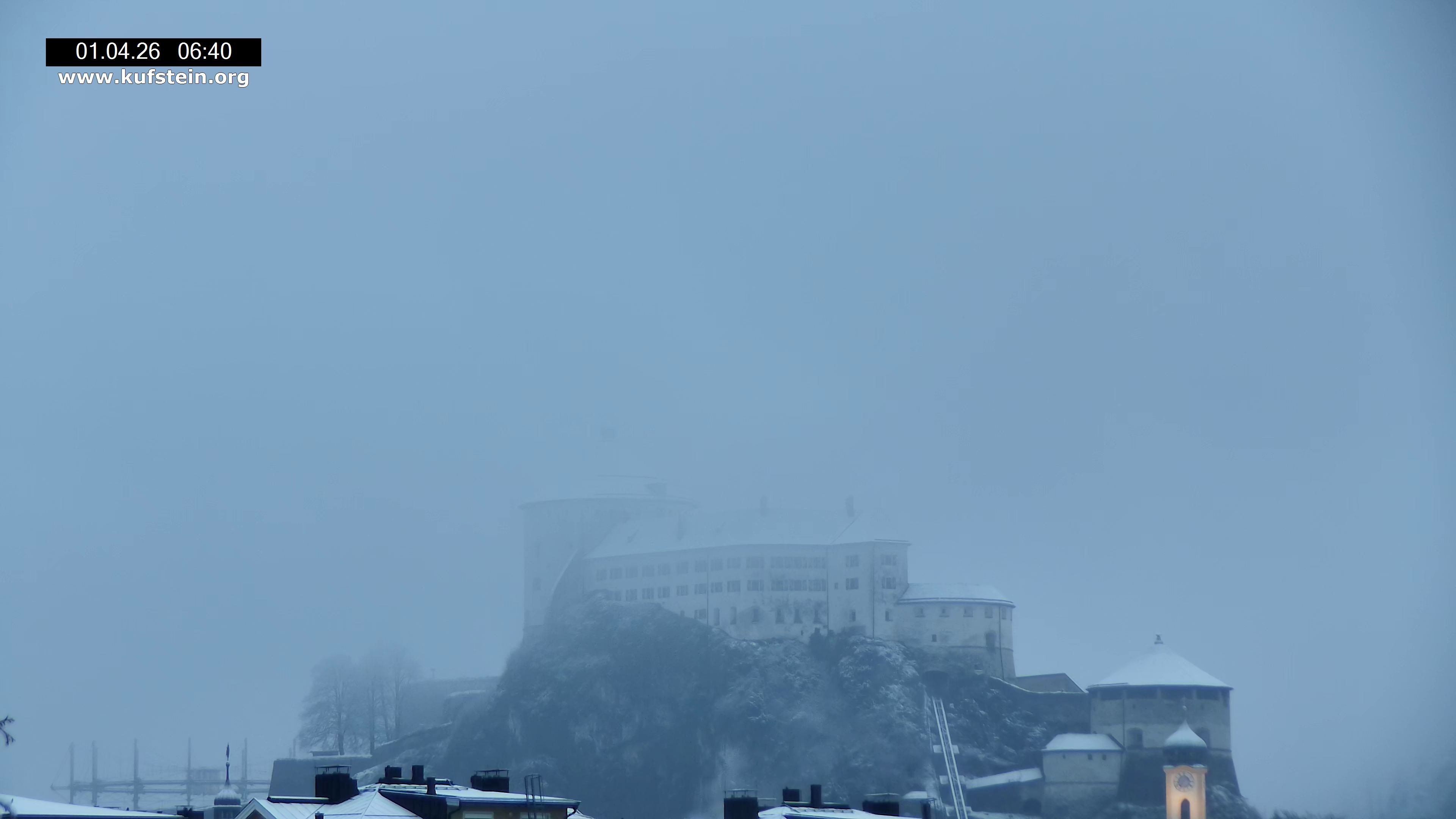 Archiv Foto Webcam Festung Kufstein