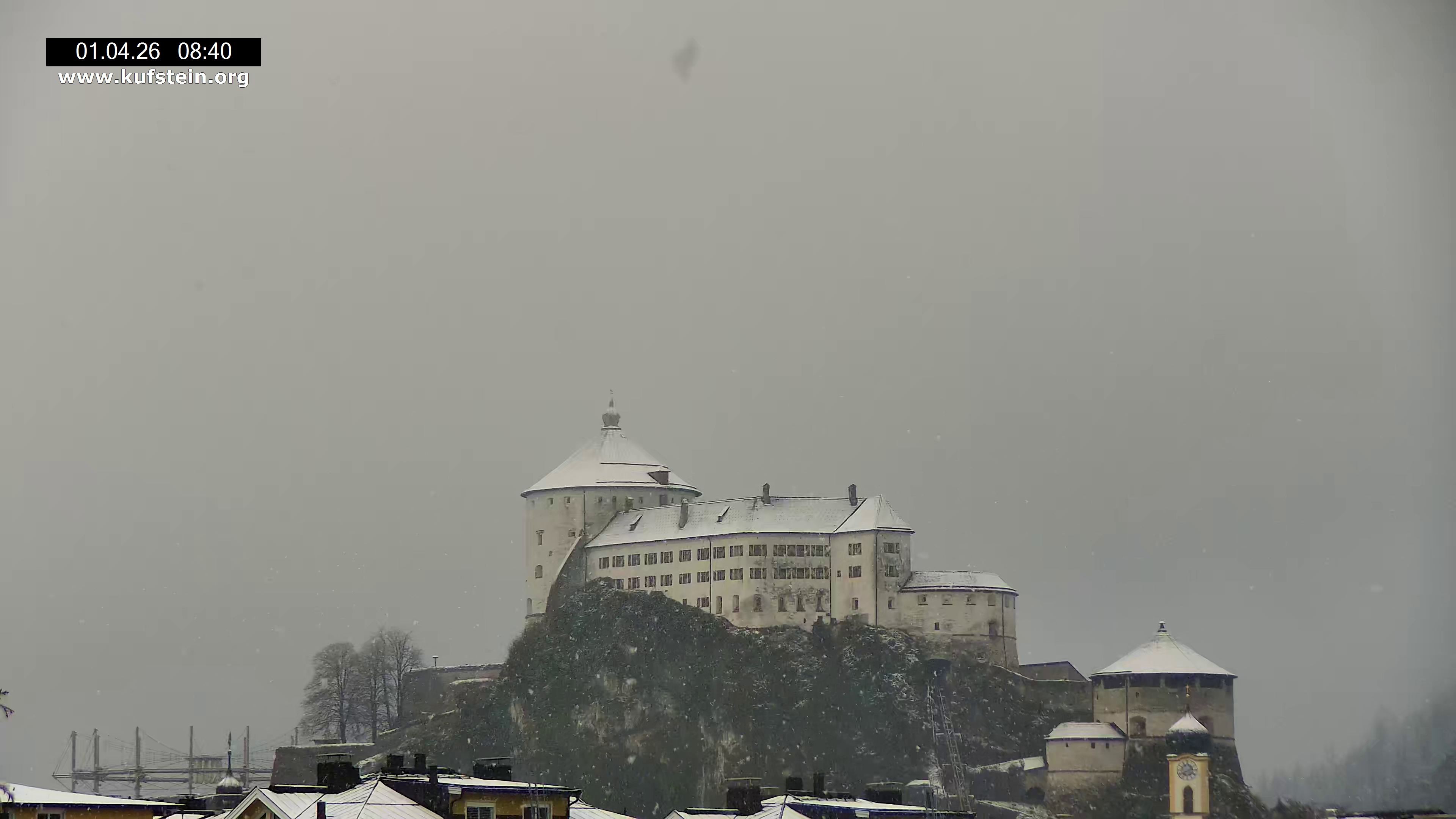 Archiv Foto Webcam Festung Kufstein