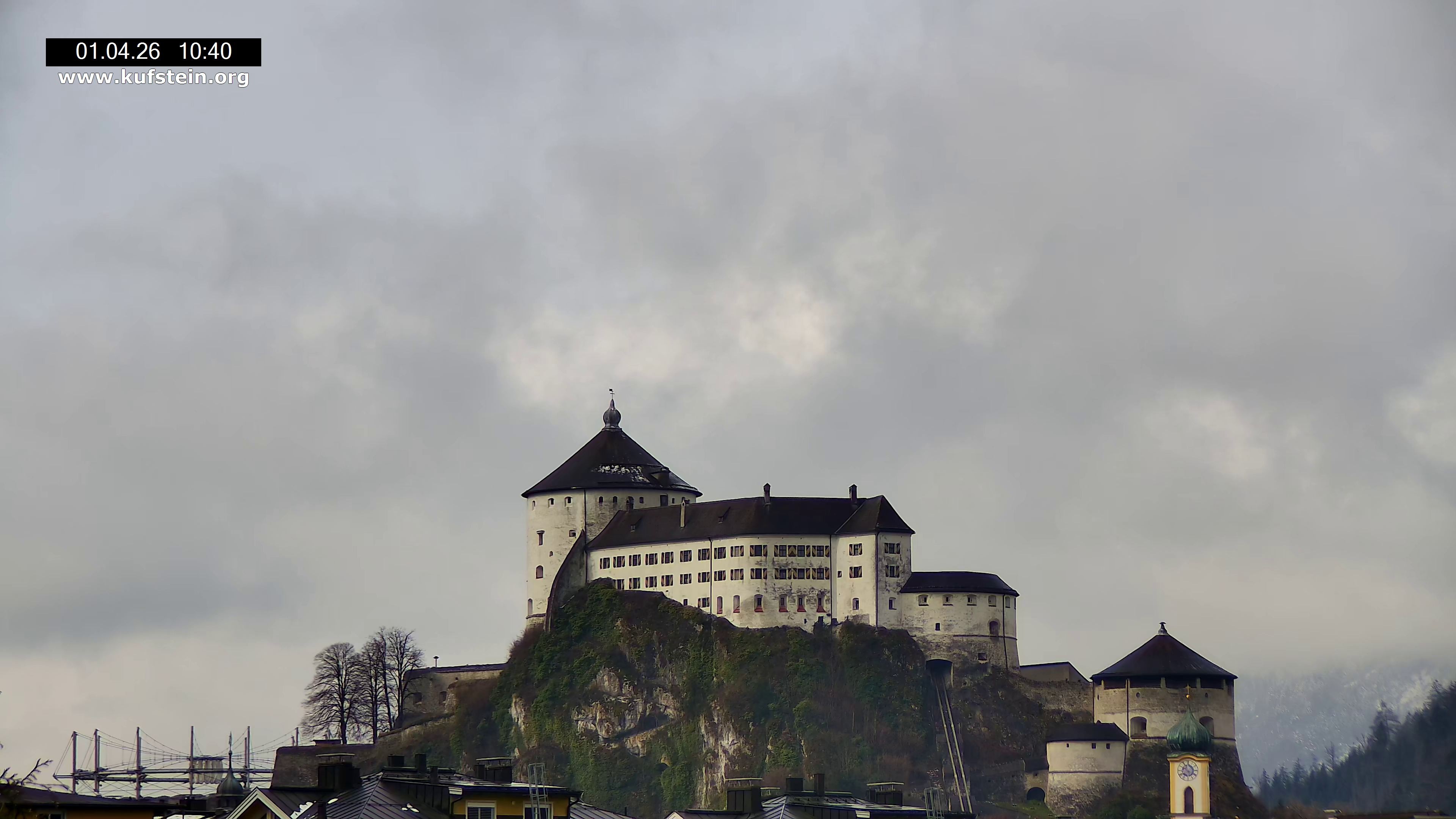 Archiv Foto Webcam Festung Kufstein