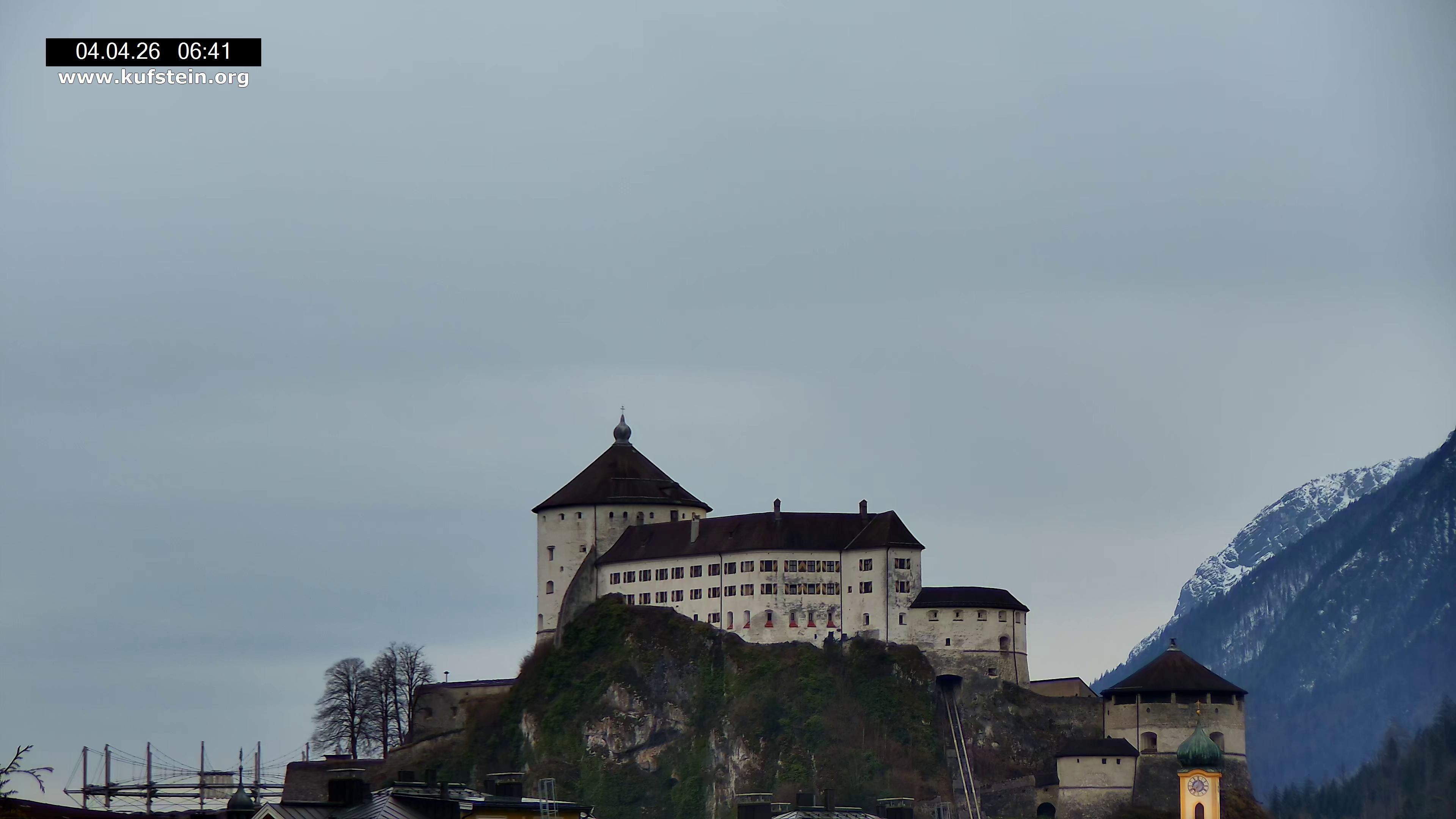 Archiv Foto Webcam Festung Kufstein
