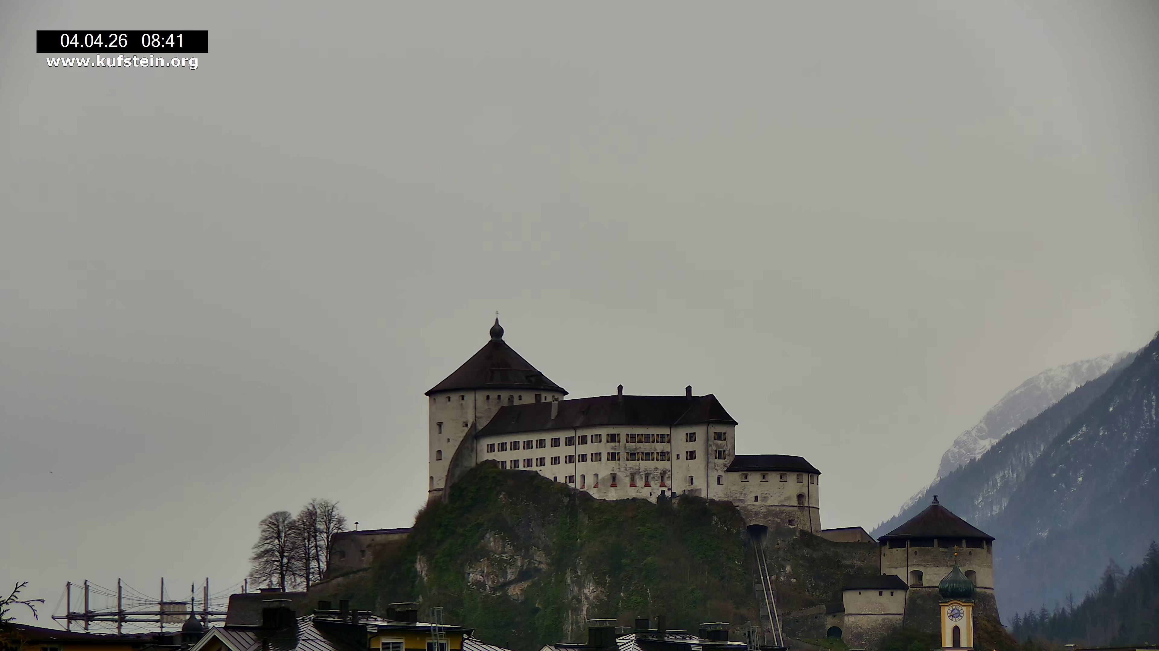 Archiv Foto Webcam Festung Kufstein