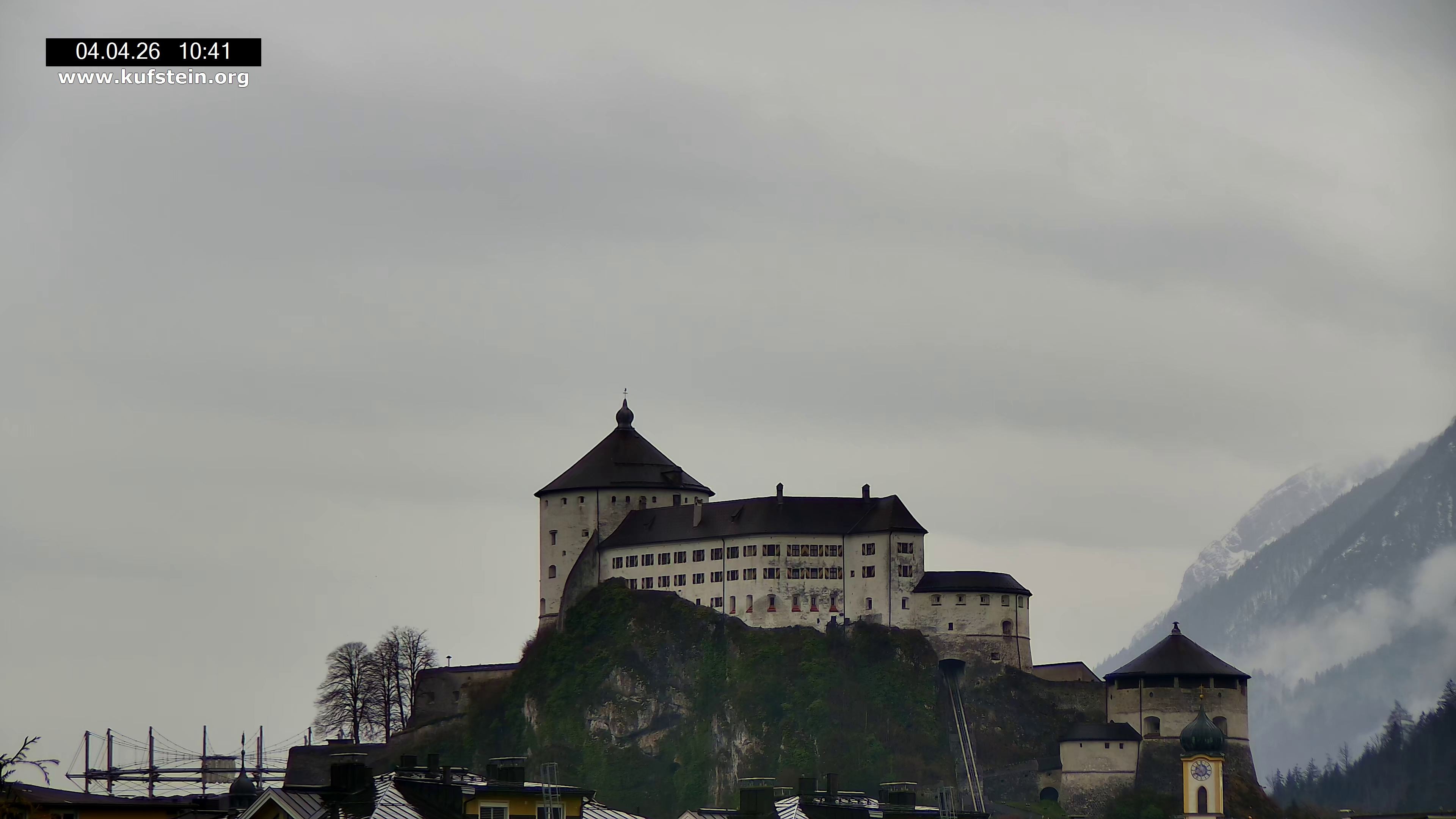 Archiv Foto Webcam Festung Kufstein