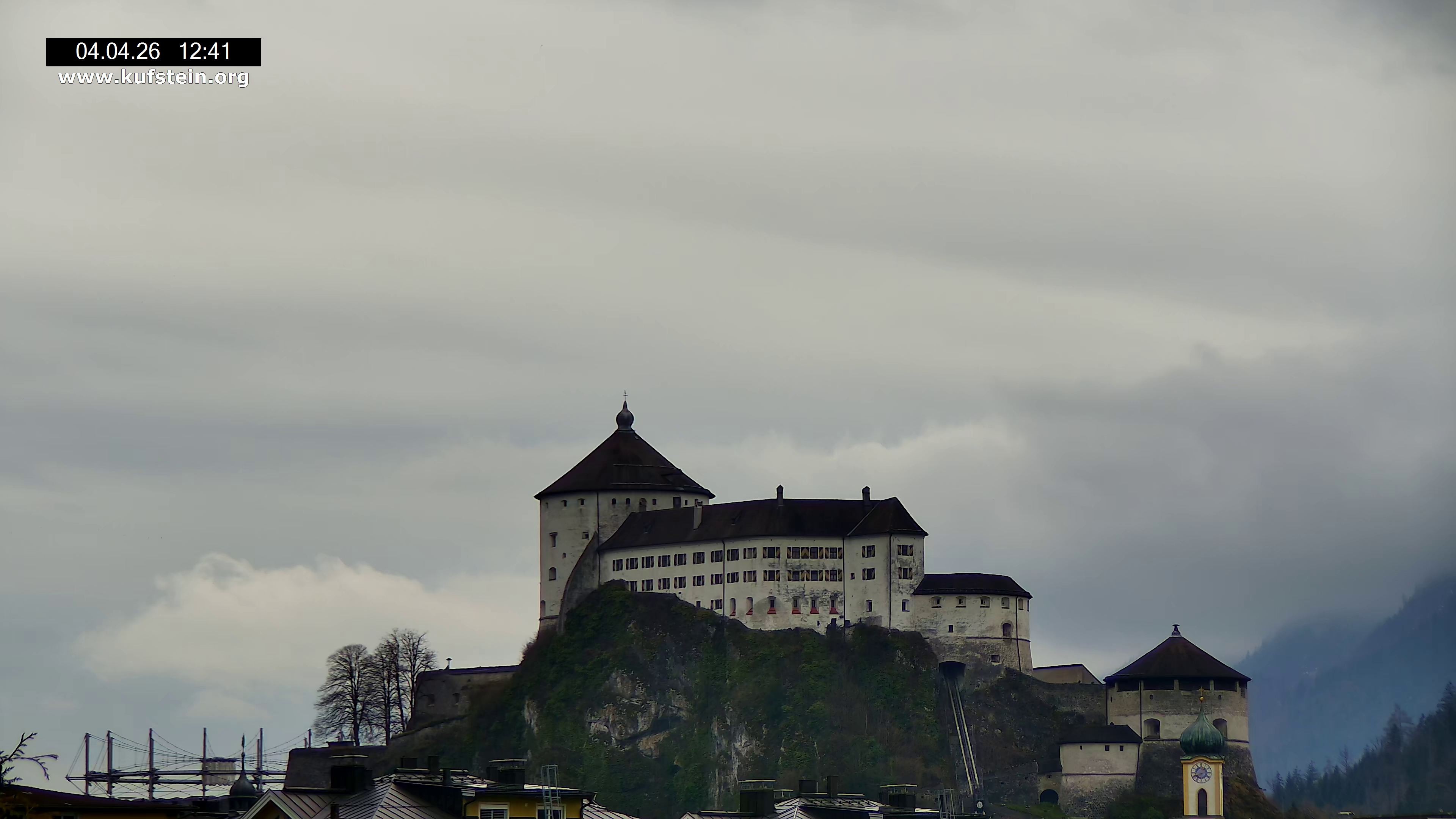 Archiv Foto Webcam Festung Kufstein