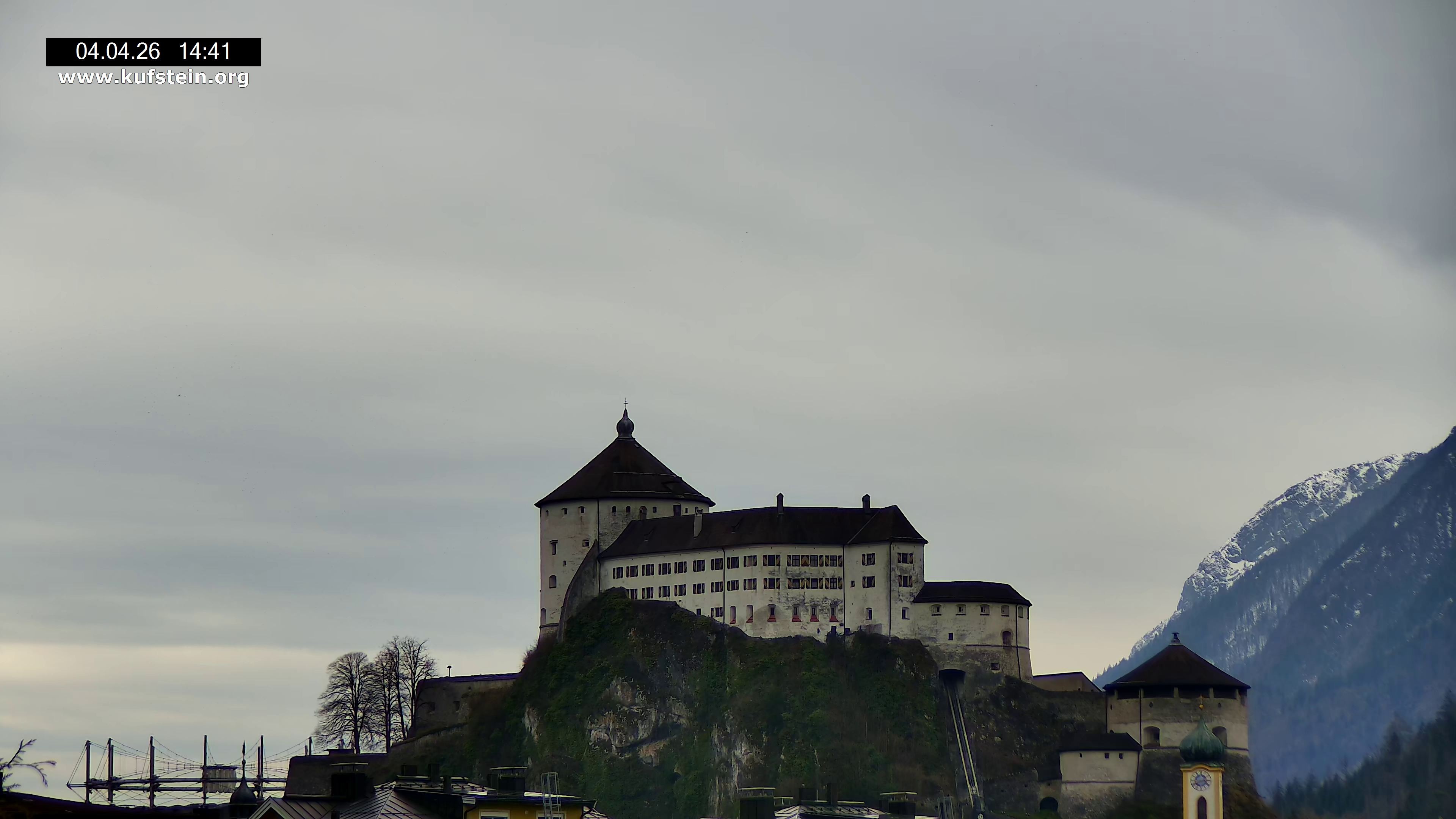 Archiv Foto Webcam Festung Kufstein